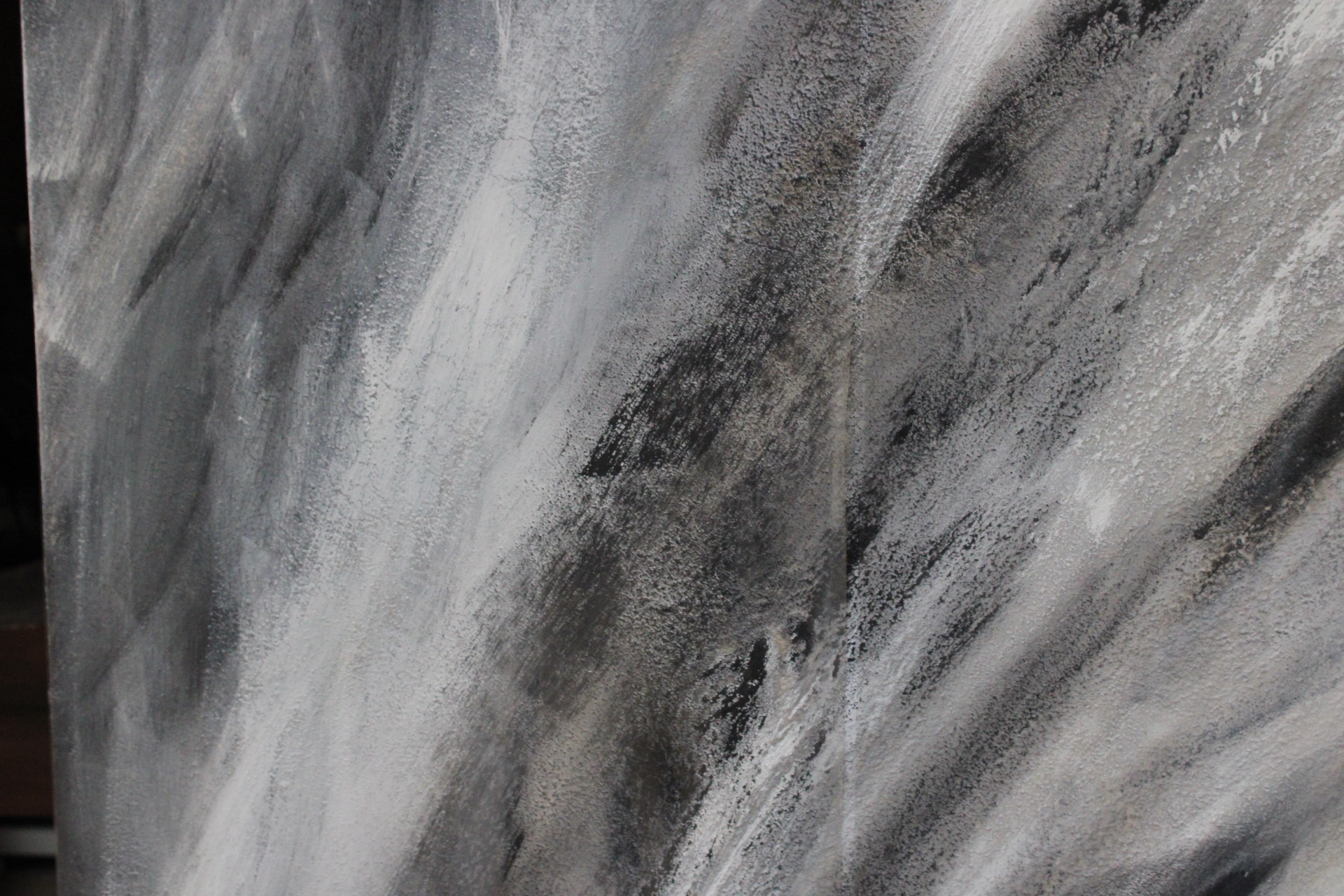 Abstract zwart-wit schilderij – foto 6 – kavel bij GSD Auctions, Zoeterwoude