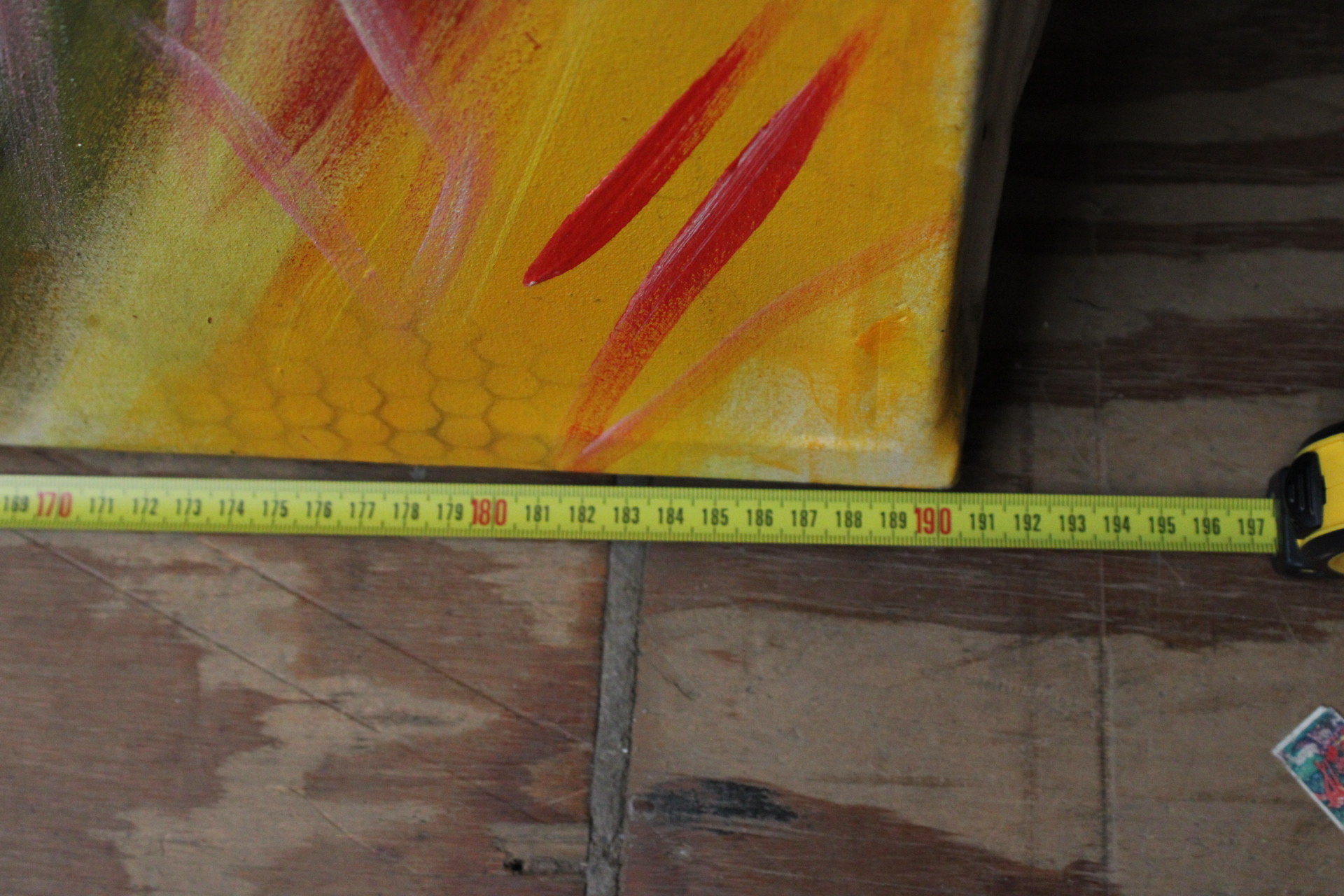Abstract schilderij met mens en paard – foto 7 – kavel bij GSD Auctions, Zoeterwoude