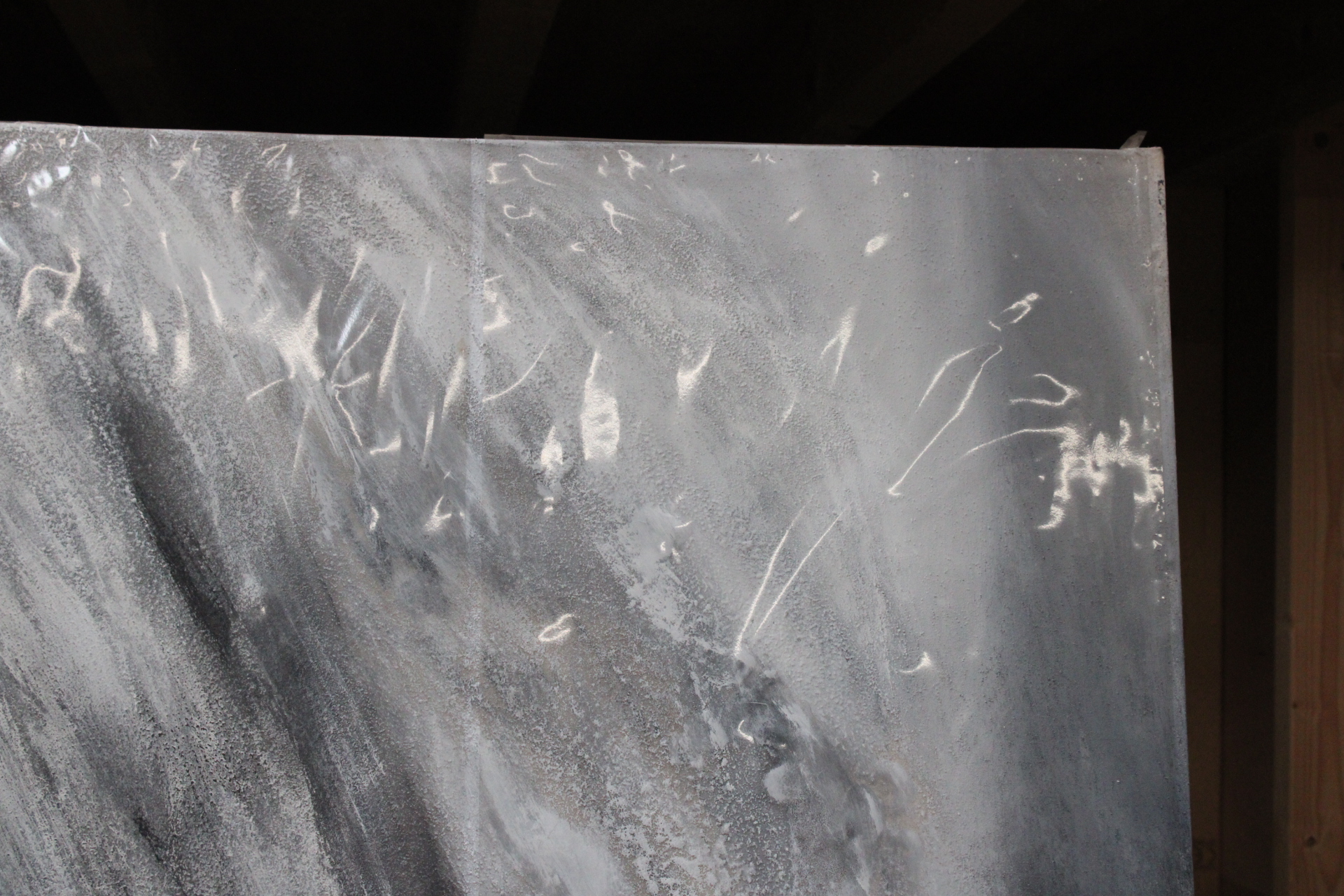 Abstract schilderij zwart-wit – foto 4 – kavel bij GSD Auctions, Zoeterwoude