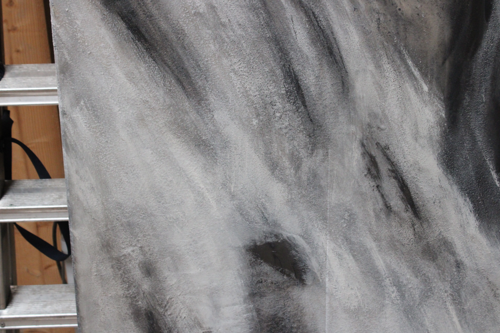 Abstract schilderij zwart-wit – foto 7 – kavel bij GSD Auctions, Zoeterwoude