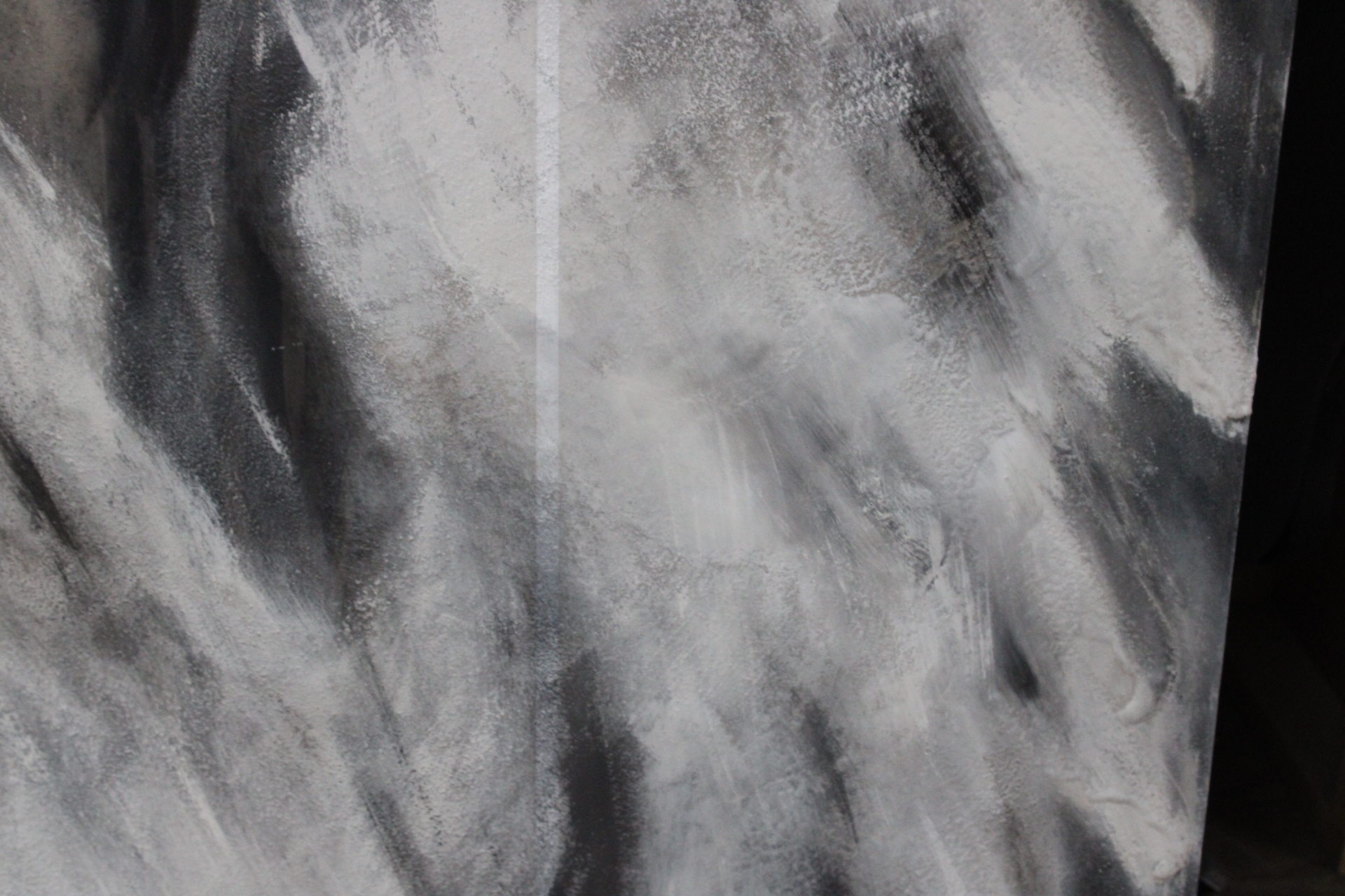 Abstract schilderij zwart-wit – foto 8 – kavel bij GSD Auctions, Zoeterwoude