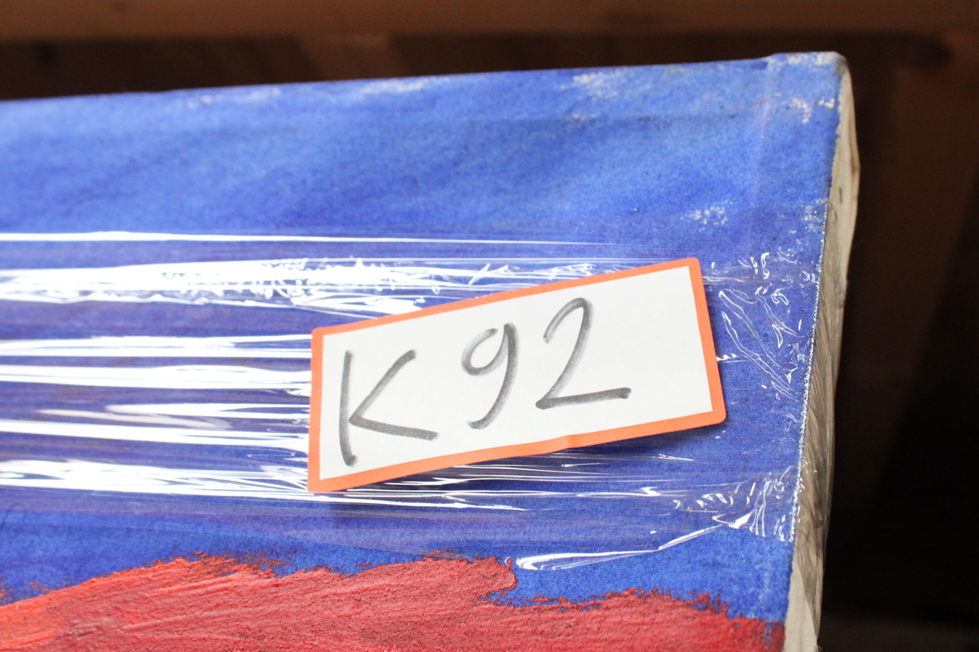Grote kleurrijke schilderij van paarden – foto 10 – kavel bij GSD Auctions, Zoeterwoude