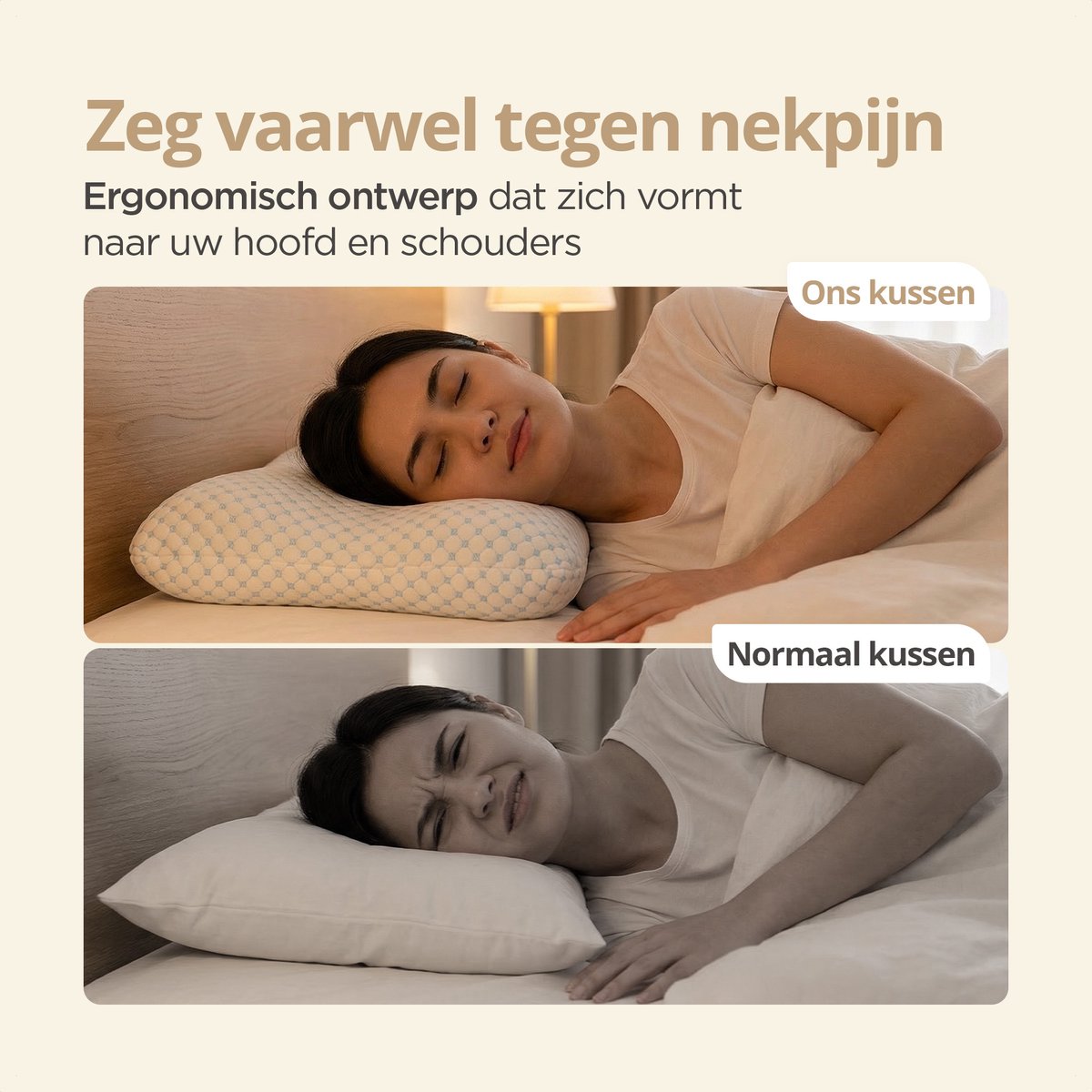 Nano tech hoofdkussen 50x70cm Ergonomisch – foto 9 – kavel bij GSD Auctions, Zoeterwoude
