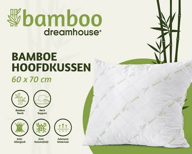 Bamboe Hoofdkussen Wit 60 x 70cm – kavel bij GSD Auctions, Zoeterwoude