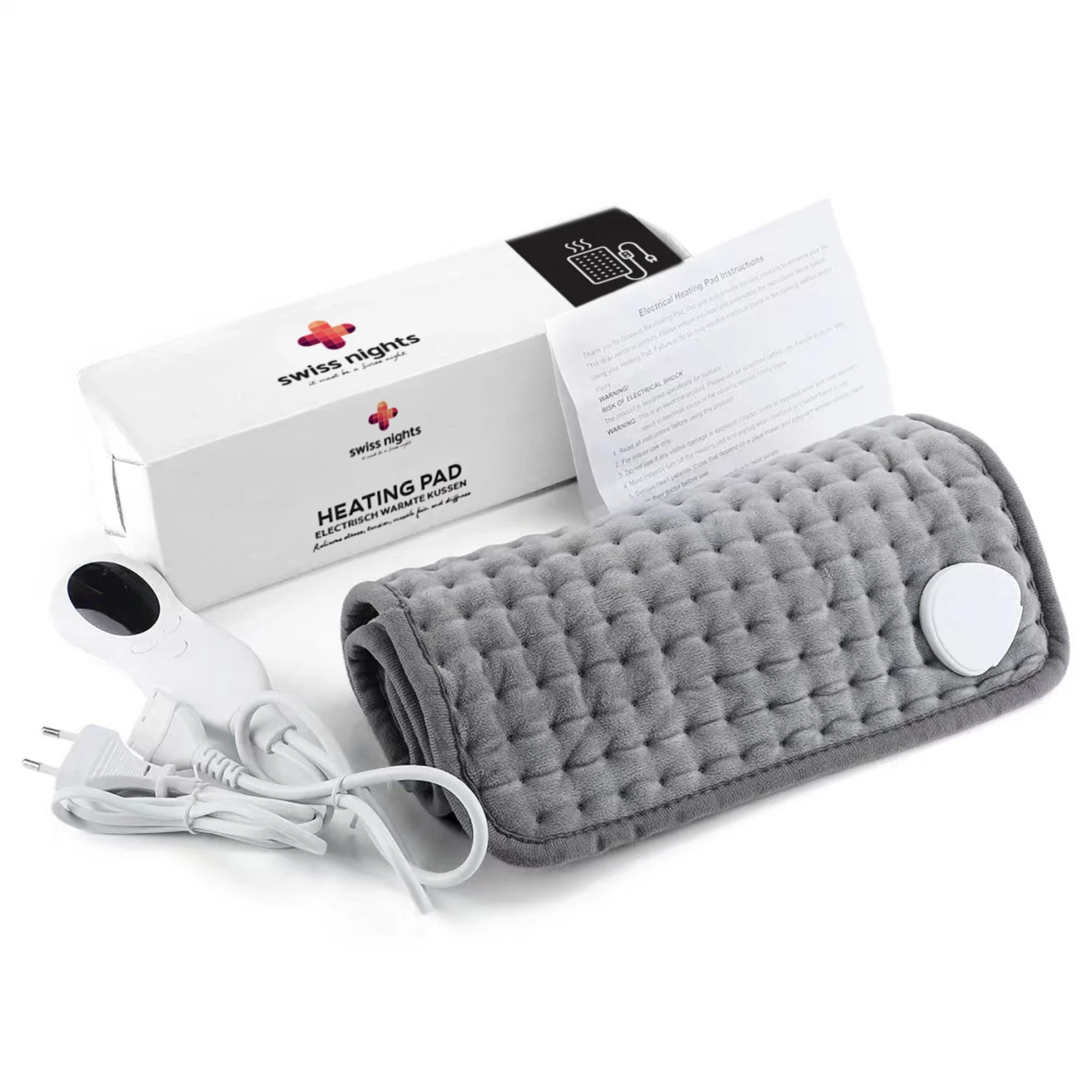 Warmte Kussen/pad Grijs 60 x 30cm-universeel gebruik voor het slapen of warmte therapie – kavel bij GSD Auctions, Zoeterwoude