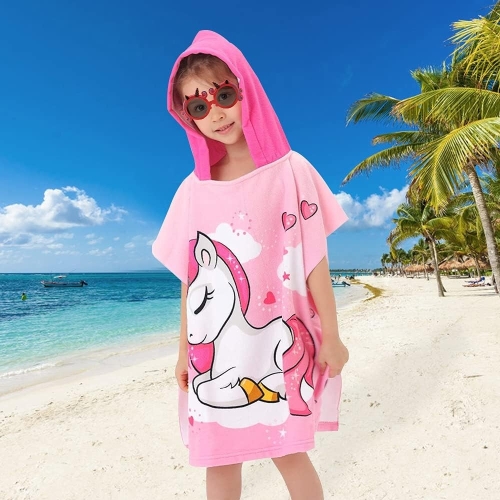 5xKinder poncho-handoek met kap – kavel bij GSD Auctions, Zoeterwoude