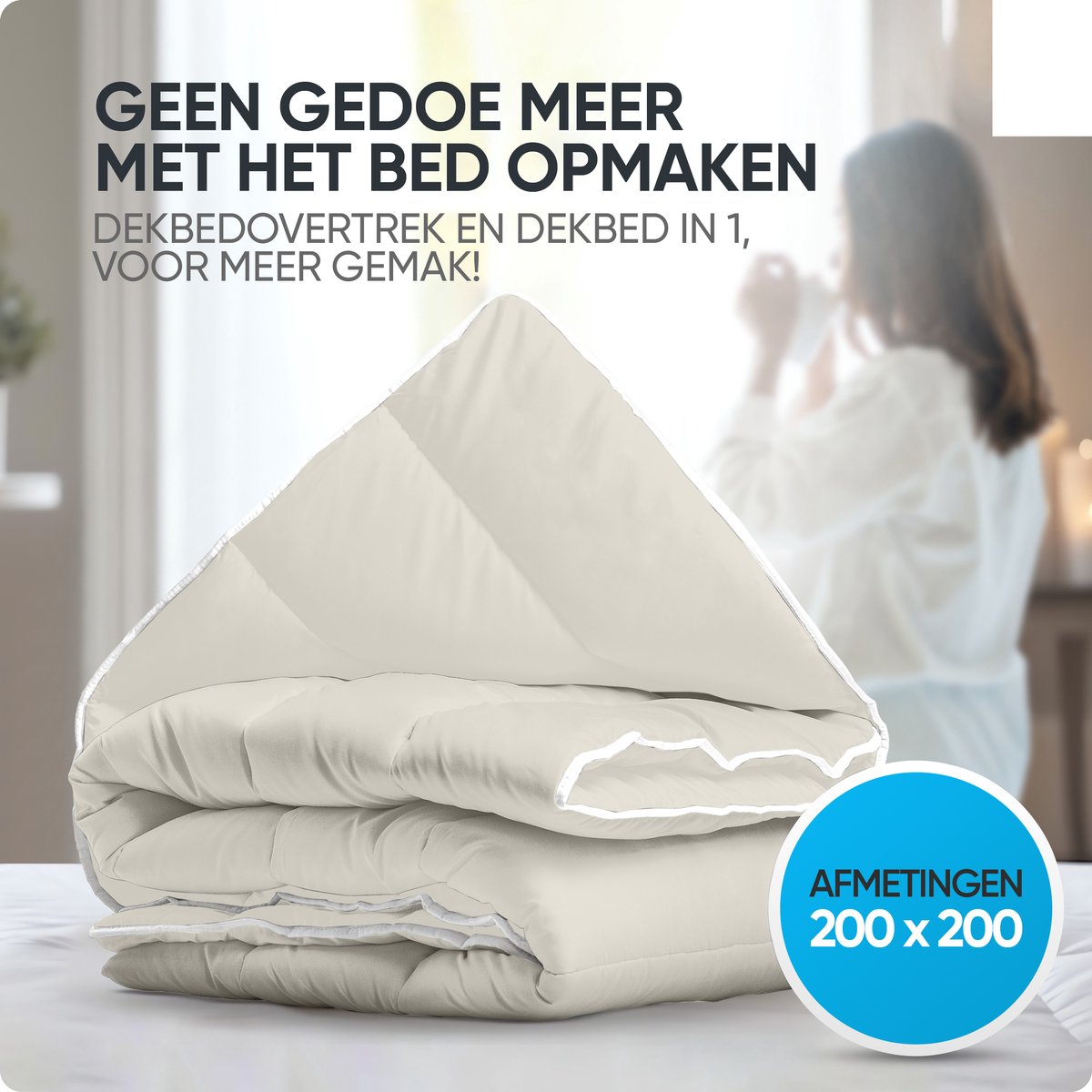 Sleeptime Lazy dekbed zonder overtrek 200x200cm – foto 4 – kavel bij GSD Auctions, Zoeterwoude
