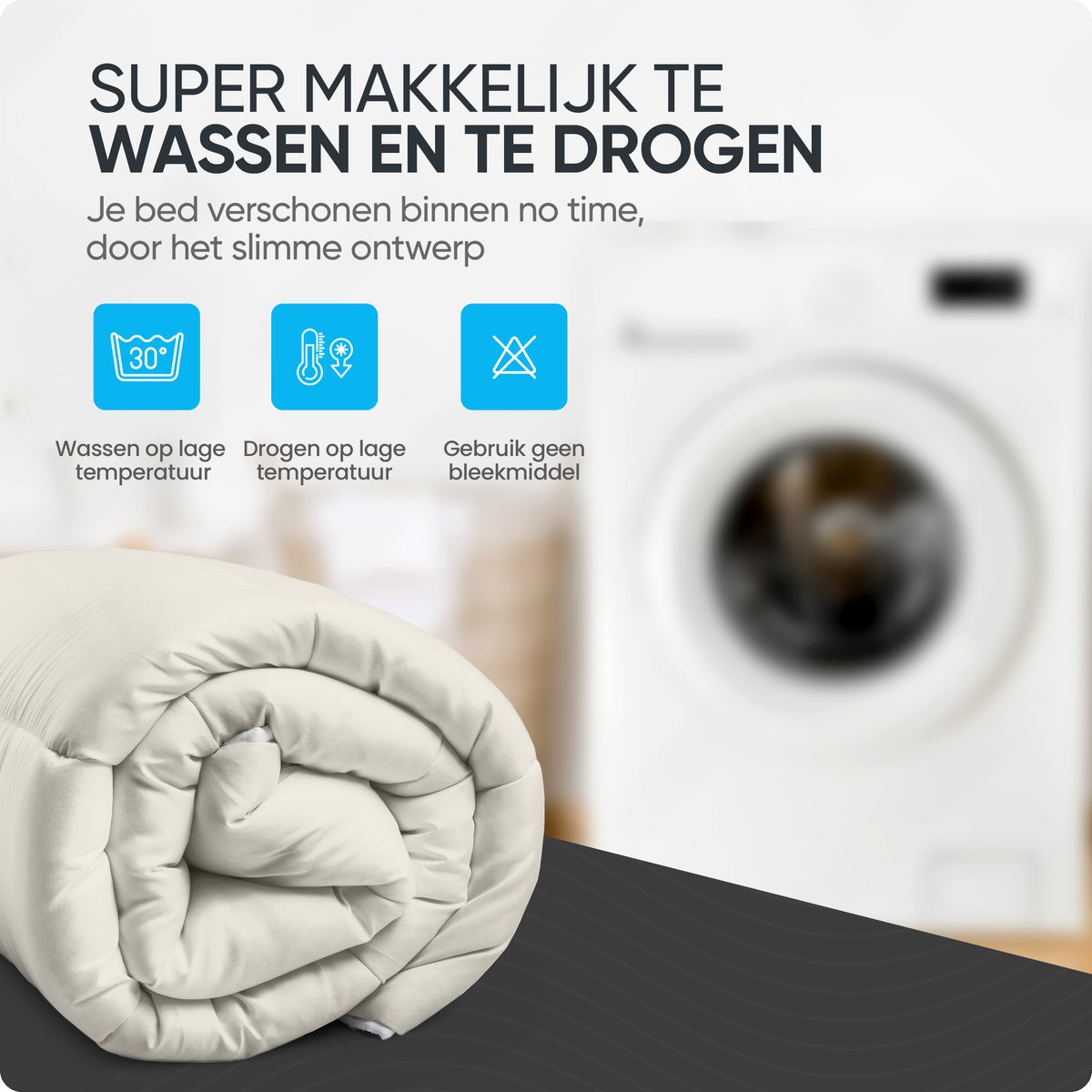 Sleeptime Lazy dekbed zonder overtrek 240x200cm – foto 2 – kavel bij GSD Auctions, Zoeterwoude