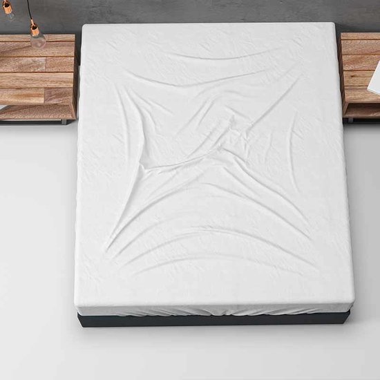 Sleeptime hoeslaken wit 140x200cm +25cm – foto 2 – kavel bij GSD Auctions, Zoeterwoude
