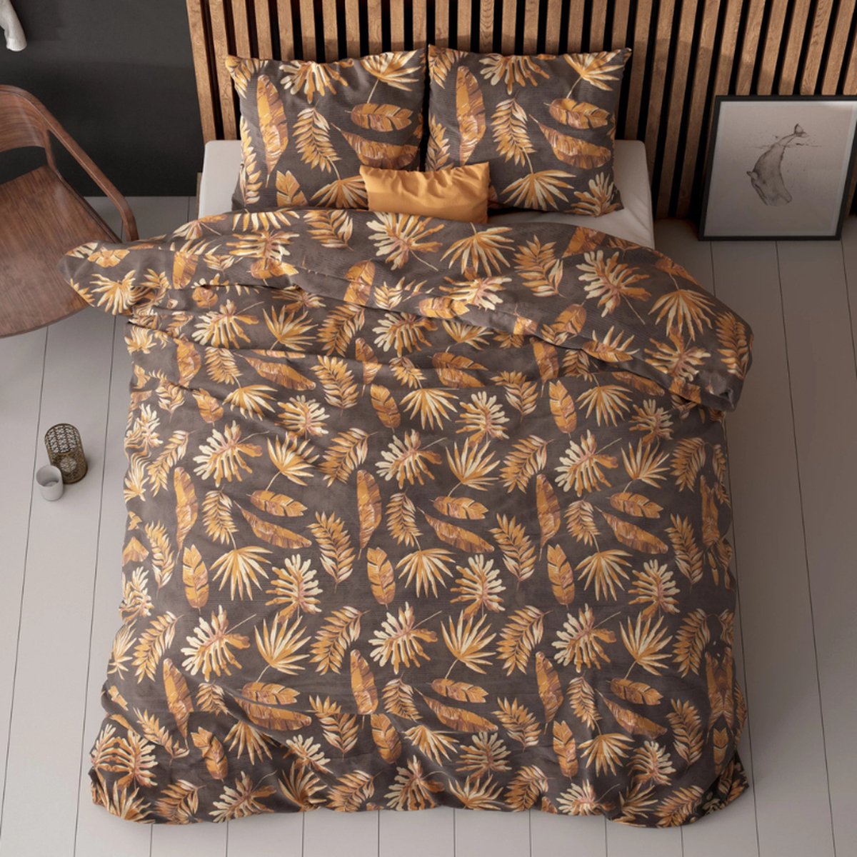 Dekbed overtrek Luisa gold 200x220cm +2x kussensloop 60x70cm – foto 6 – kavel bij GSD Auctions, Zoeterwoude