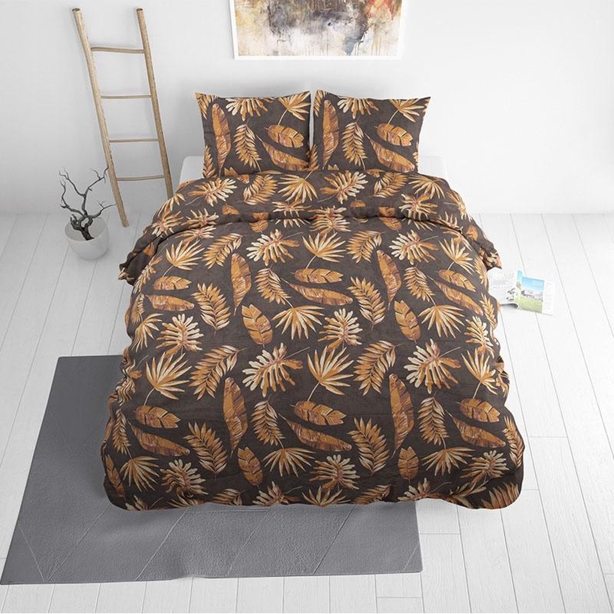 Dekbed overtrek Luisa gold 240x220cm +2x kussensloop 60x70cm – foto 3 – kavel bij GSD Auctions, Zoeterwoude
