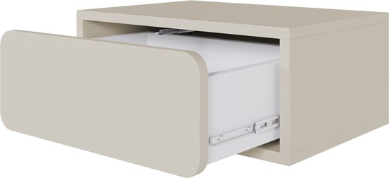 Selsey WUWU - Nachtkastje met lade, greige, 50 cm – foto 5 – kavel bij GSD Auctions, Zoeterwoude