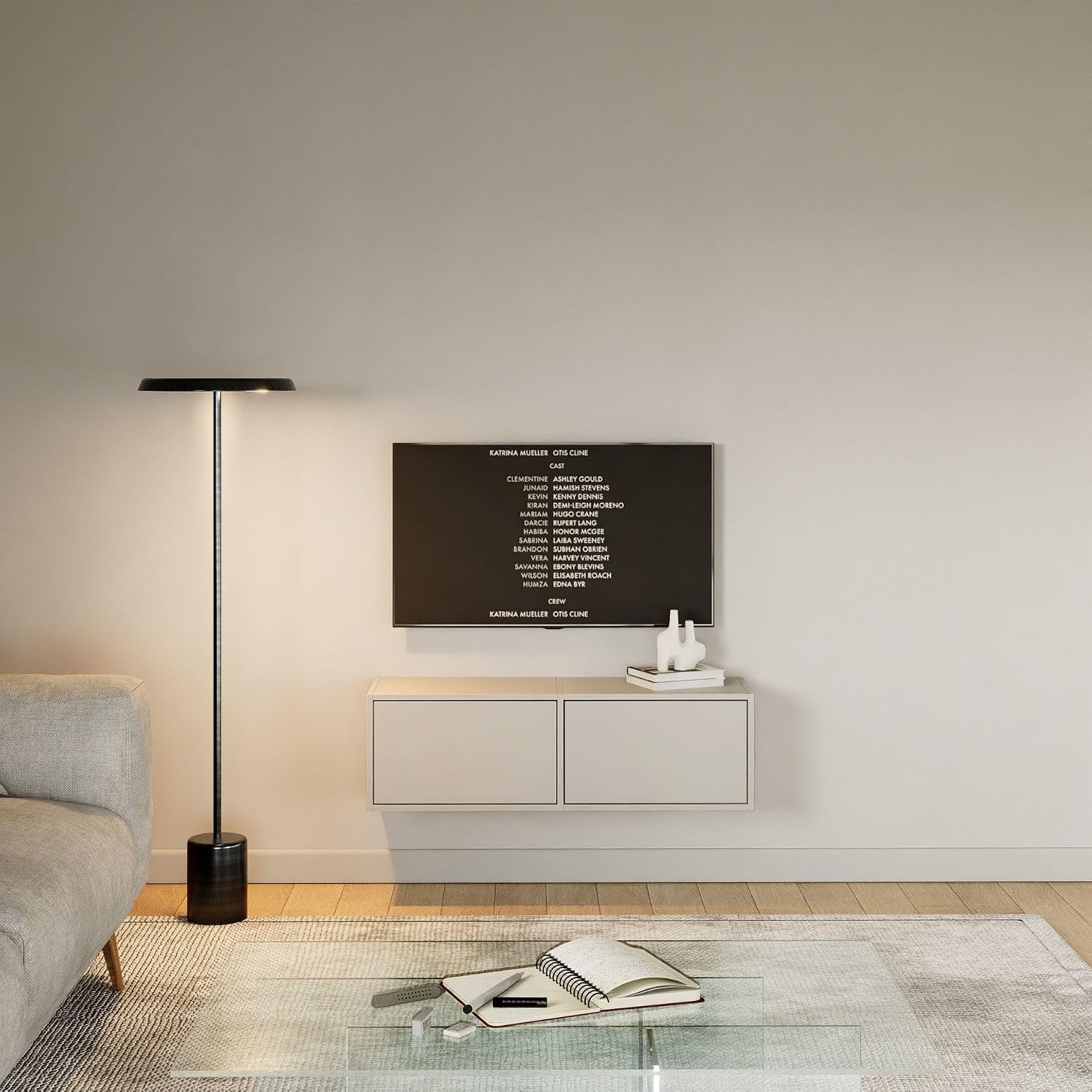Selsey TV-meubel - Kasjmierkleur Moderne tv-kast – foto 4 – kavel bij GSD Auctions, Zoeterwoude