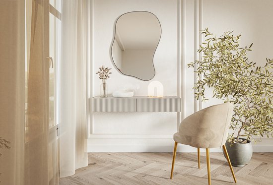 Selsey Veldio - Wandconsole 110 cm - Grijsbeige – foto 4 – kavel bij GSD Auctions, Zoeterwoude