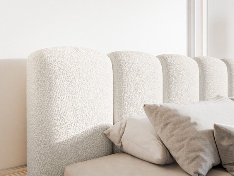 Gestoffeerd bed 180x200 cm Cloudy 2 – foto 6 – kavel bij GSD Auctions, Zoeterwoude