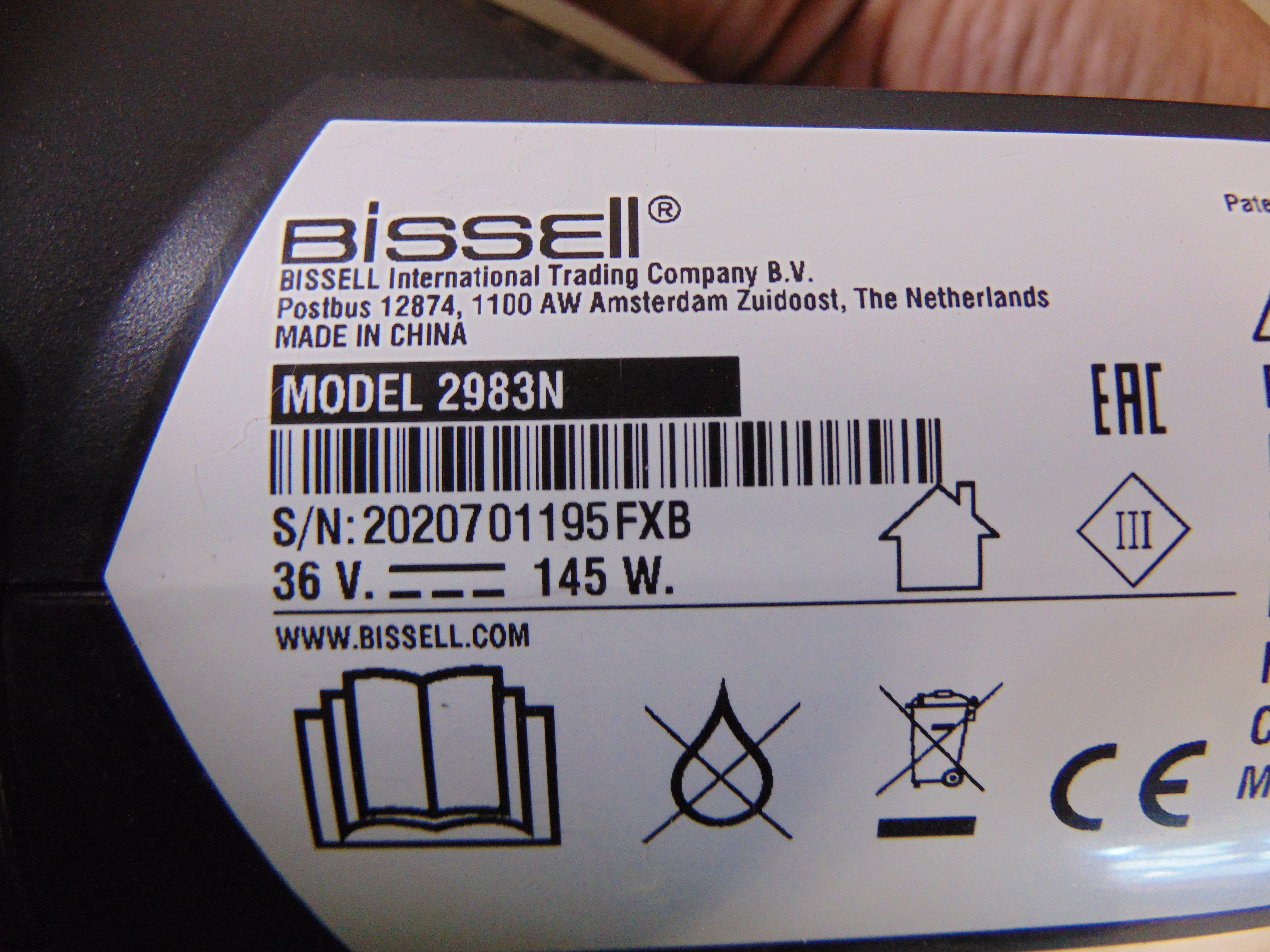 Bissell 2983N MultiReach XL - 2-in-1 Steelstofzuiger – foto 4 – kavel bij GSD Auctions, Zoeterwoude