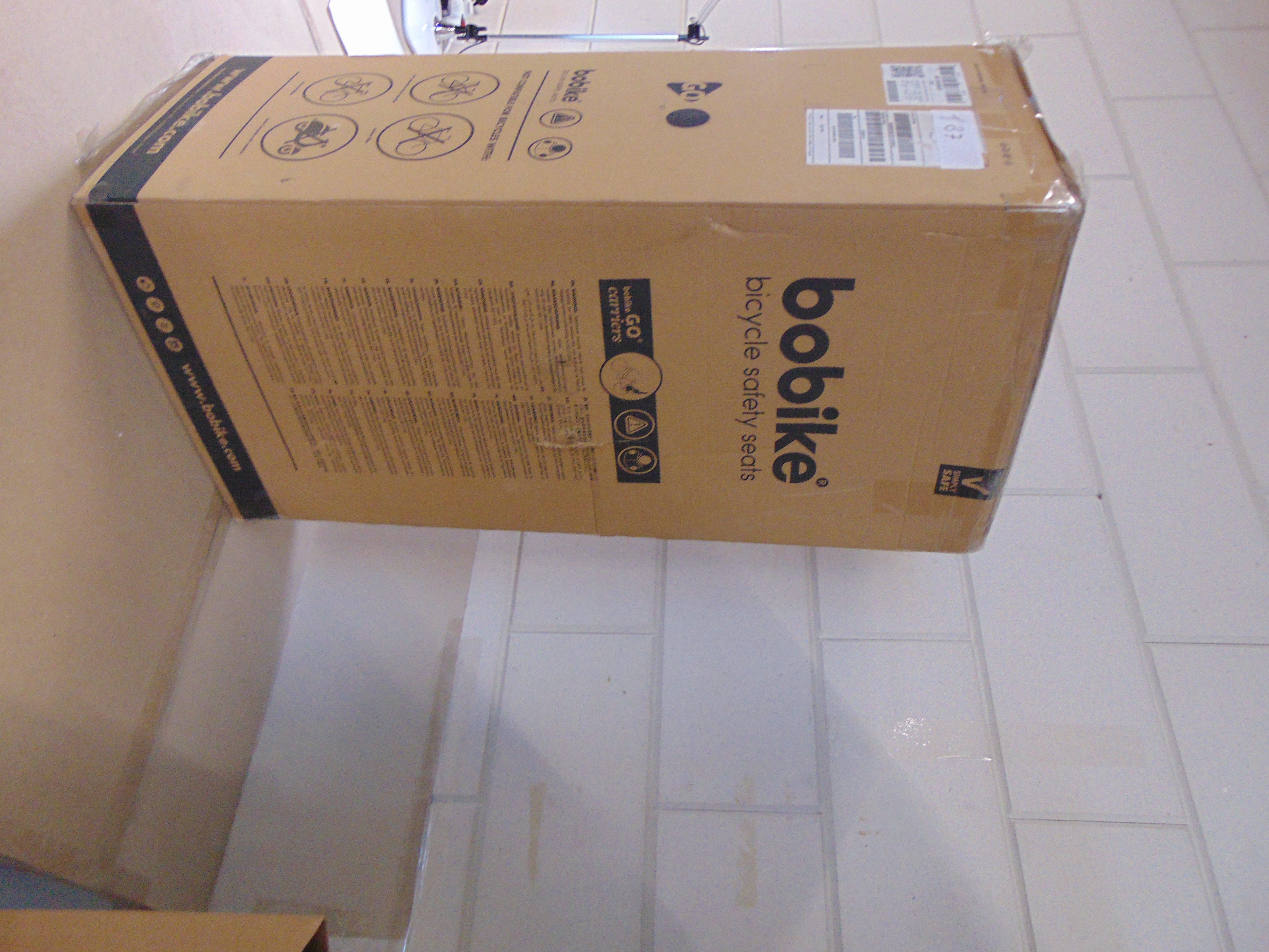 Bobike GO maxi macaron grey fietszitje – foto 5 – kavel bij GSD Auctions, Zoeterwoude