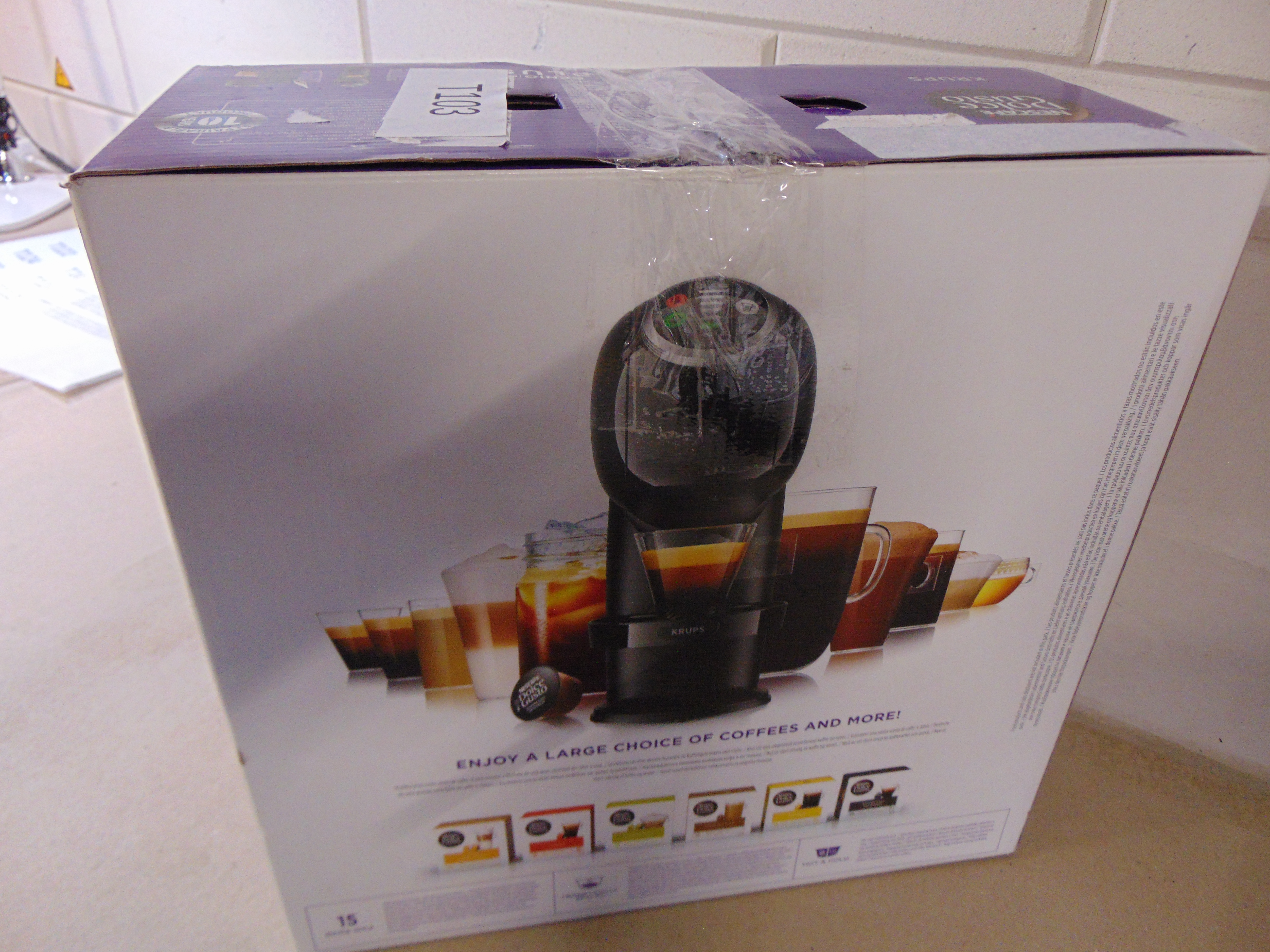 Krups Genio S Plus KP3408 Dolce Gusto Koffiemachine – foto 5 – kavel bij GSD Auctions, Zoeterwoude