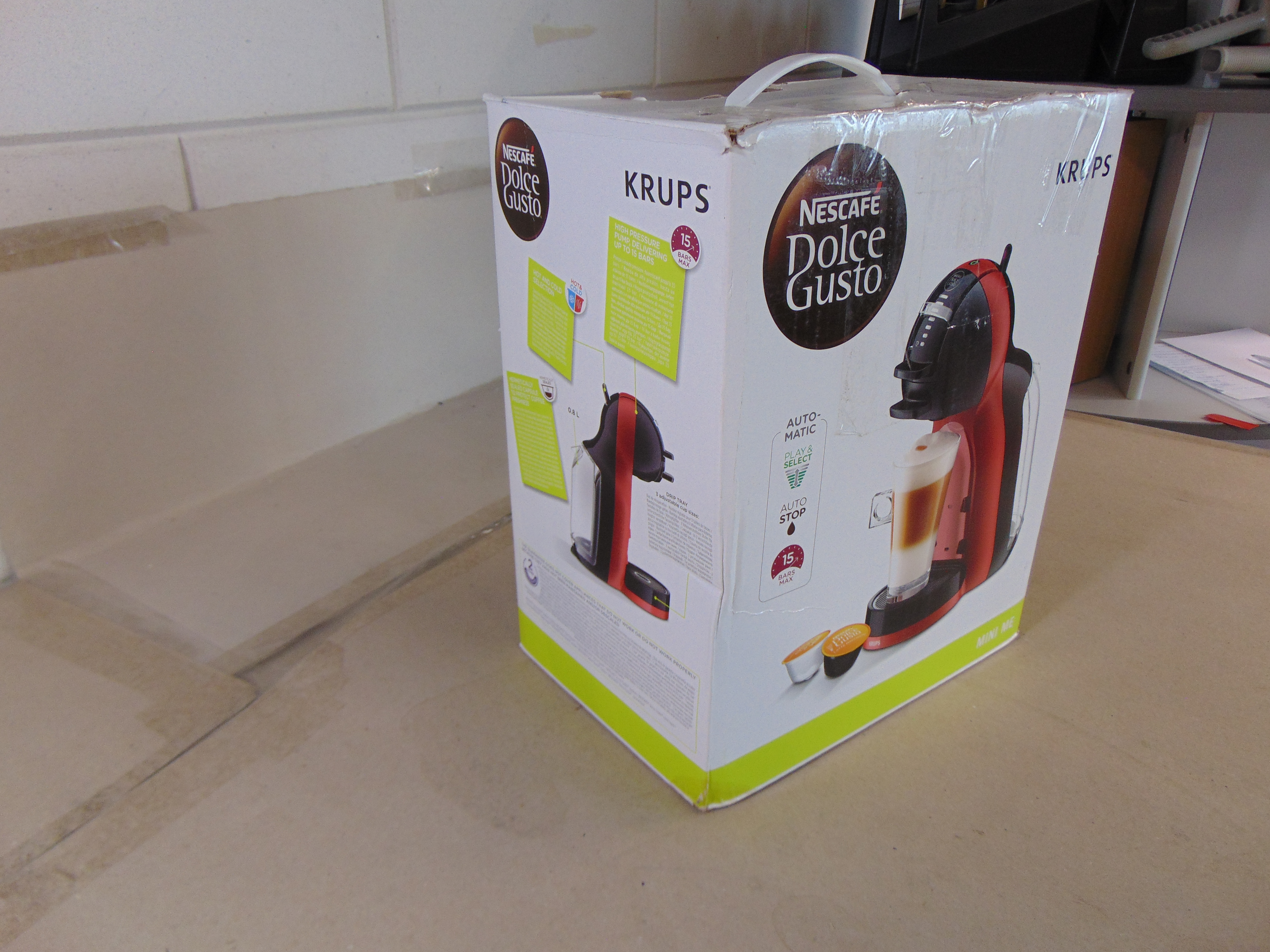 Krups Mini Me KP120H Dolce Gusto Koffiemachine – foto 6 – kavel bij GSD Auctions, Zoeterwoude
