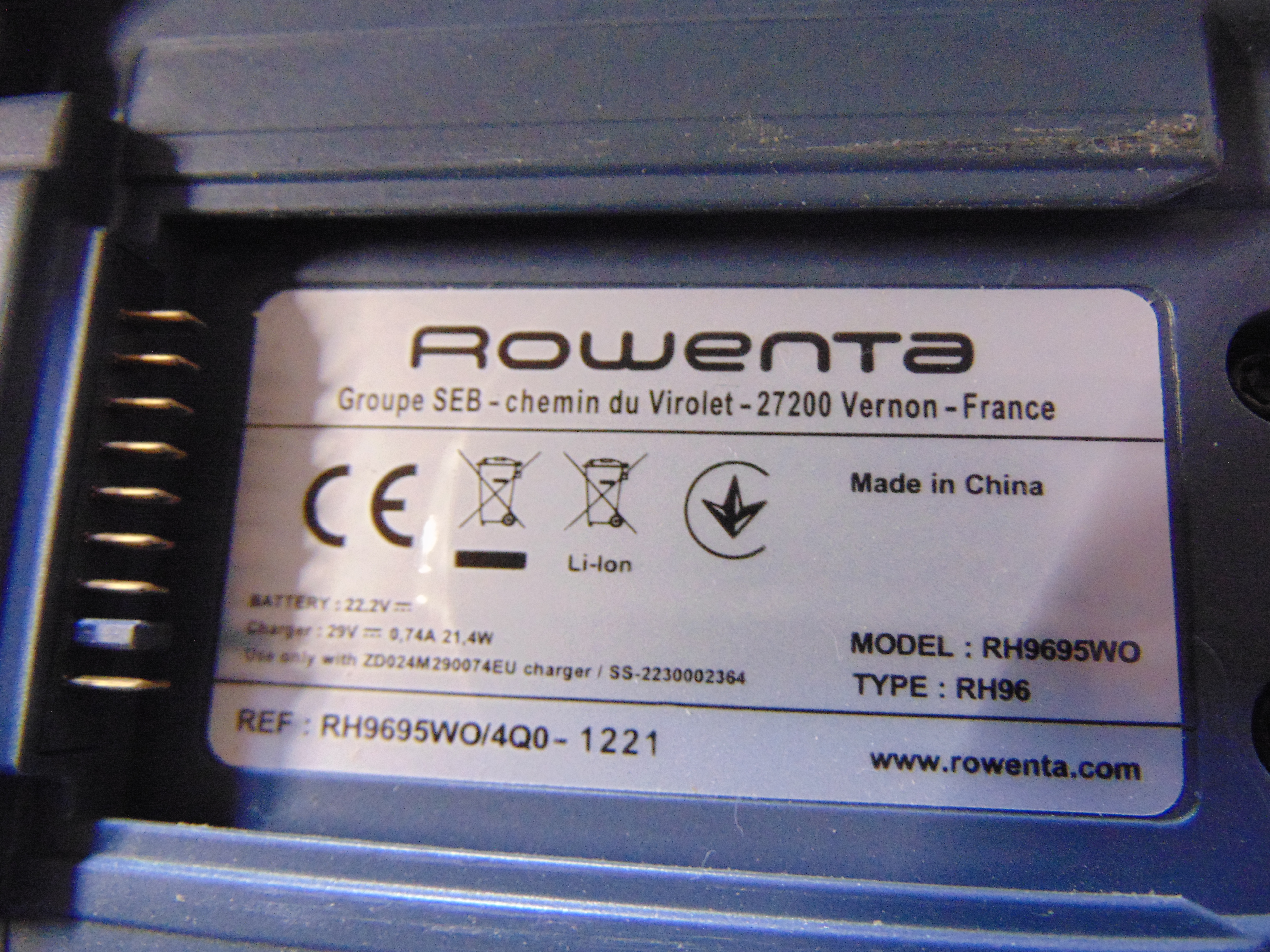Rowenta X-Force Flex 8.60 RH9695WO Steelstofzuiger – foto 4 – kavel bij GSD Auctions, Zoeterwoude