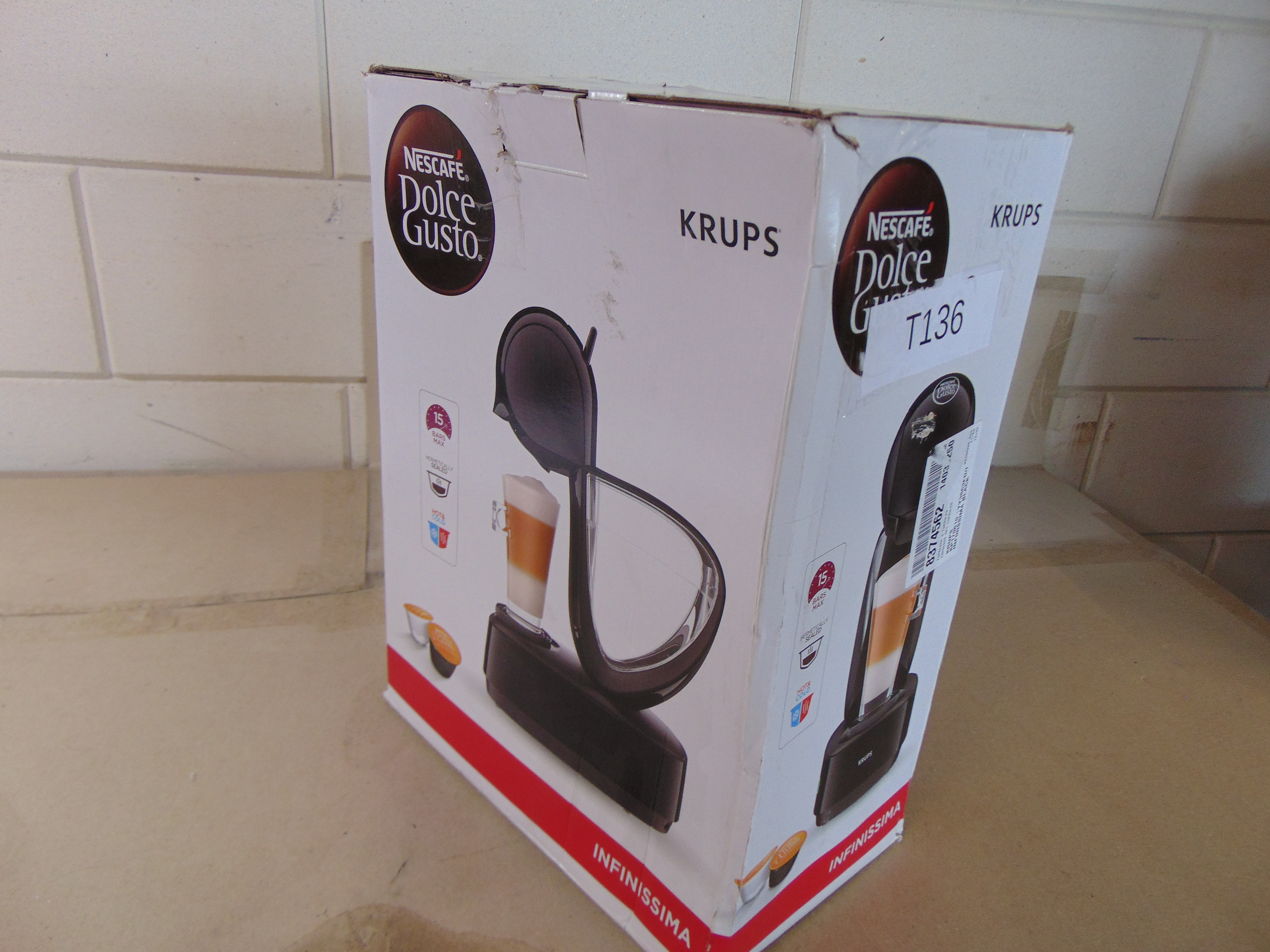 Krups Infinissima KP1708 Zwart Dolce Gusto Koffiemachine – foto 6 – kavel bij GSD Auctions, Zoeterwoude