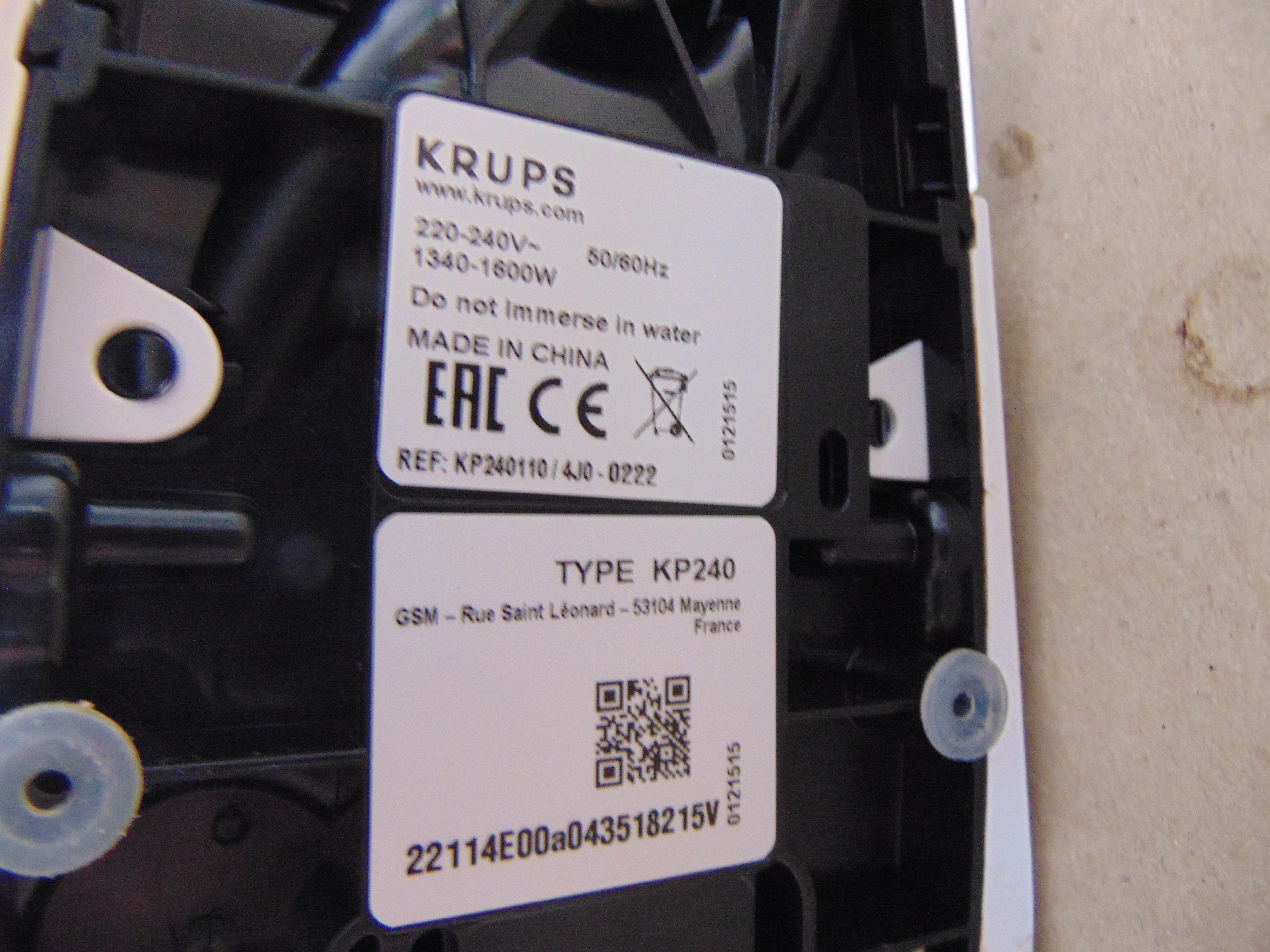 Krups Genio S Basic KP2401 Dolce Gusto Koffiemachine – foto 4 – kavel bij GSD Auctions, Zoeterwoude