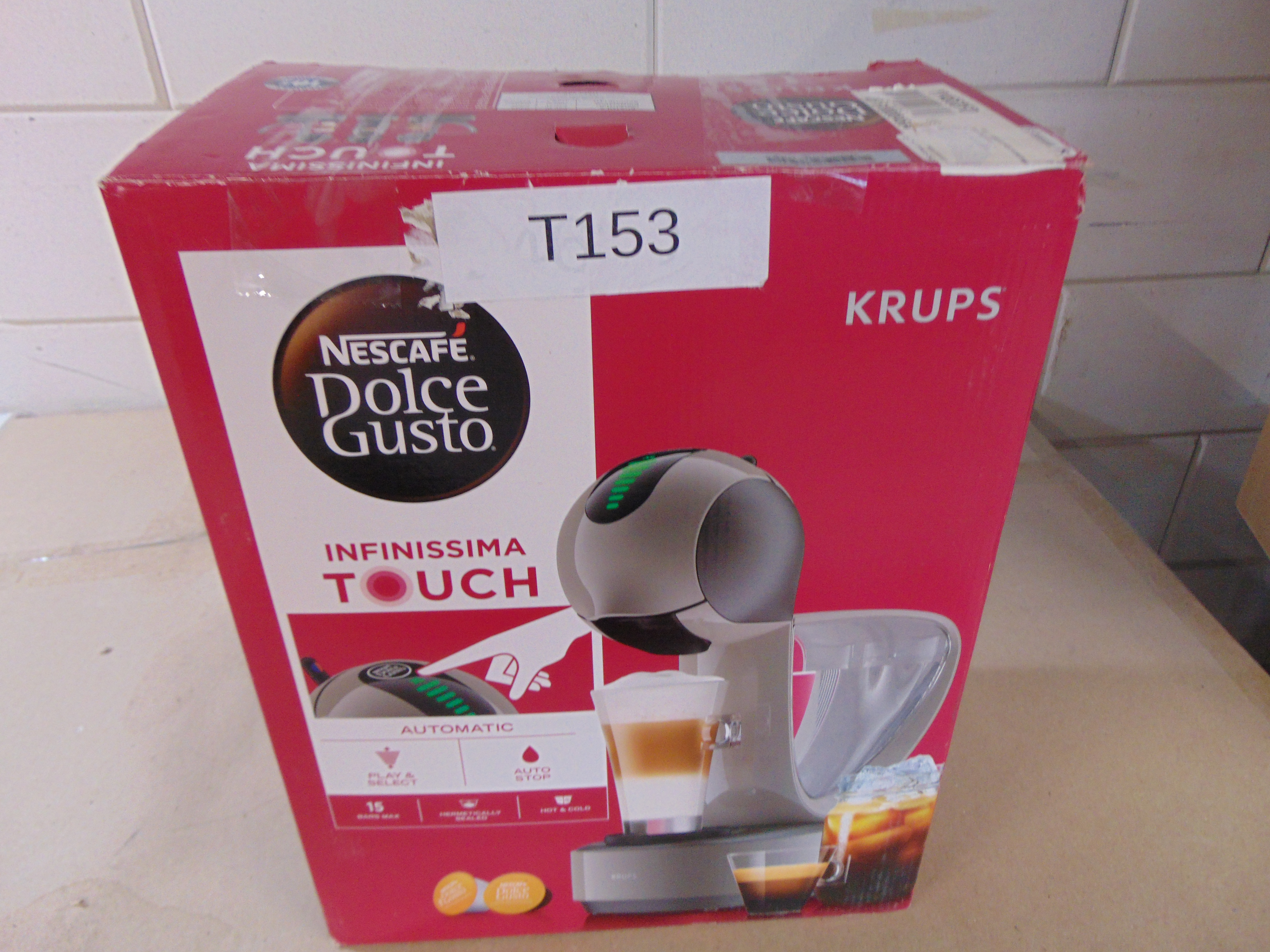Krups Infinissima Touch KP270A Dolce Gusto Koffiemachine – foto 4 – kavel bij GSD Auctions, Zoeterwoude