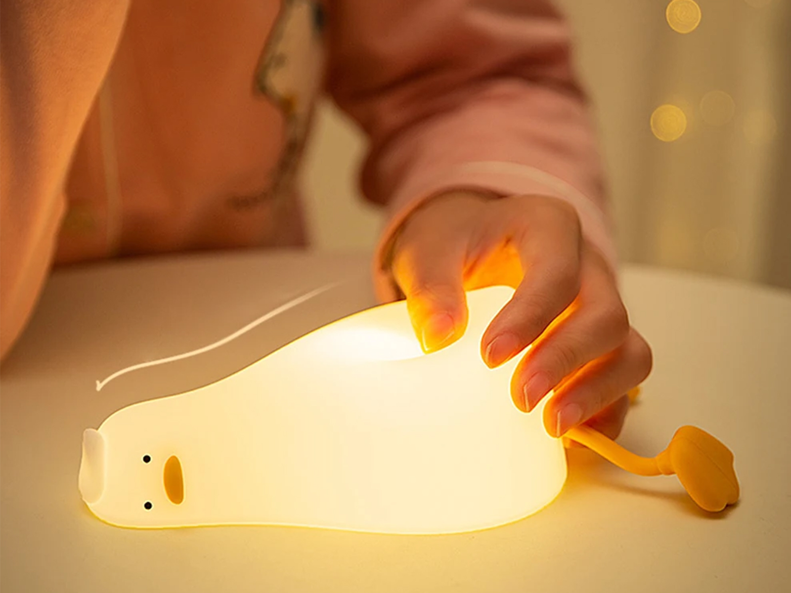 Kids nachtlamp oplaadbaar - sleepy duck - slapend eendje – foto 7 – kavel bij GSD Auctions, Zoeterwoude