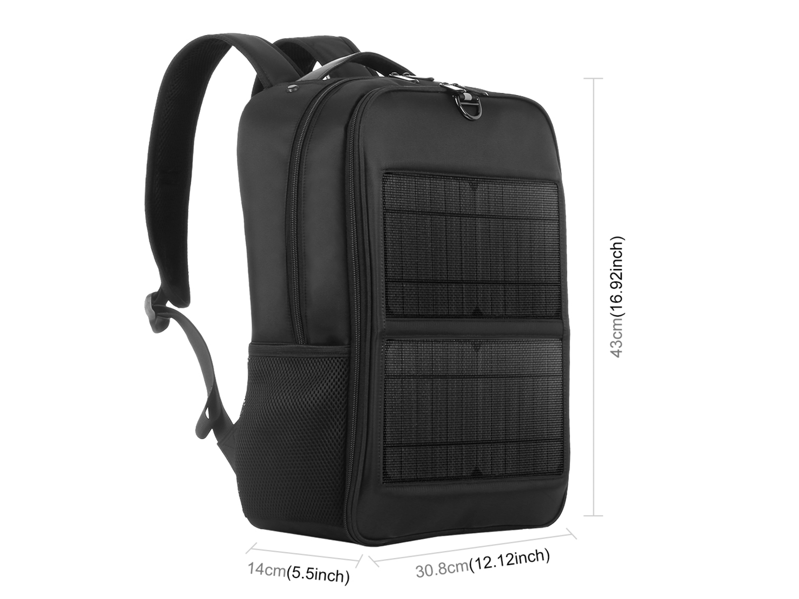 Solar rugtas - met 2 panelen – foto 3 – kavel bij GSD Auctions, Zoeterwoude