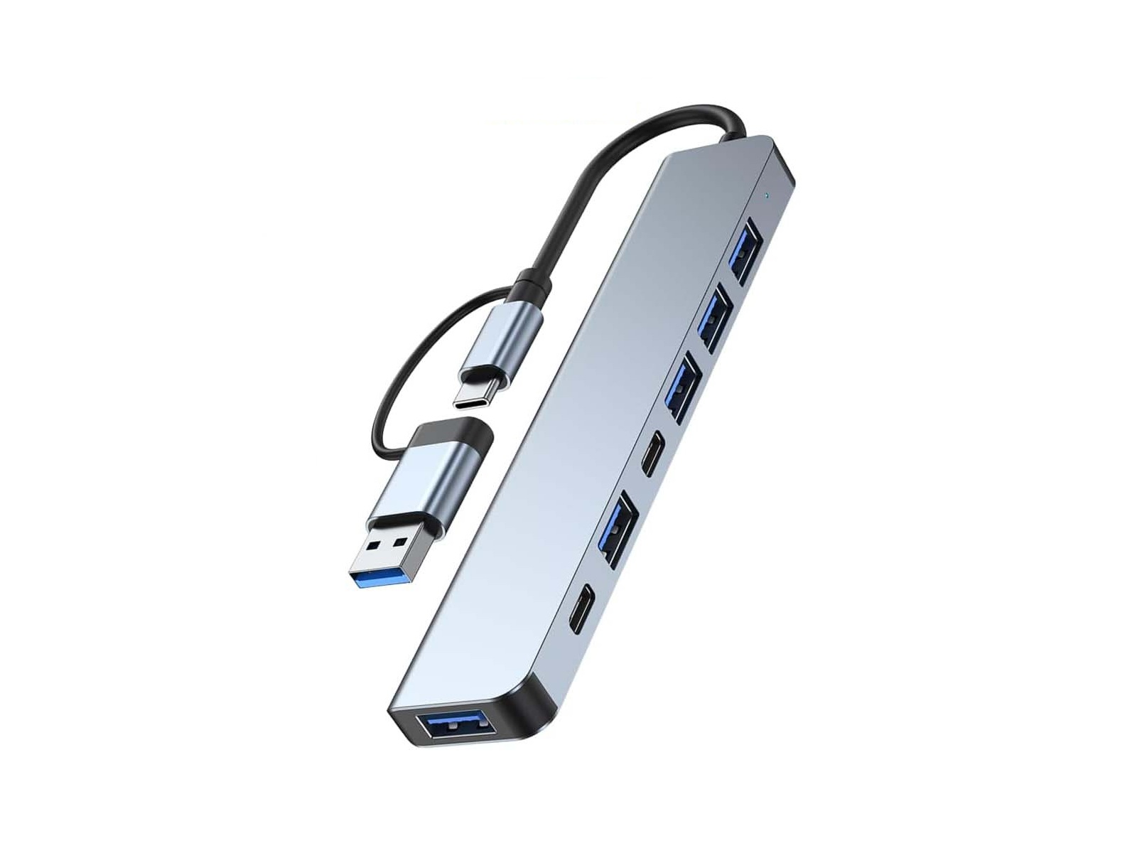7 in 1 USB hub - USB-A en USB-C – kavel bij GSD Auctions, Zoeterwoude