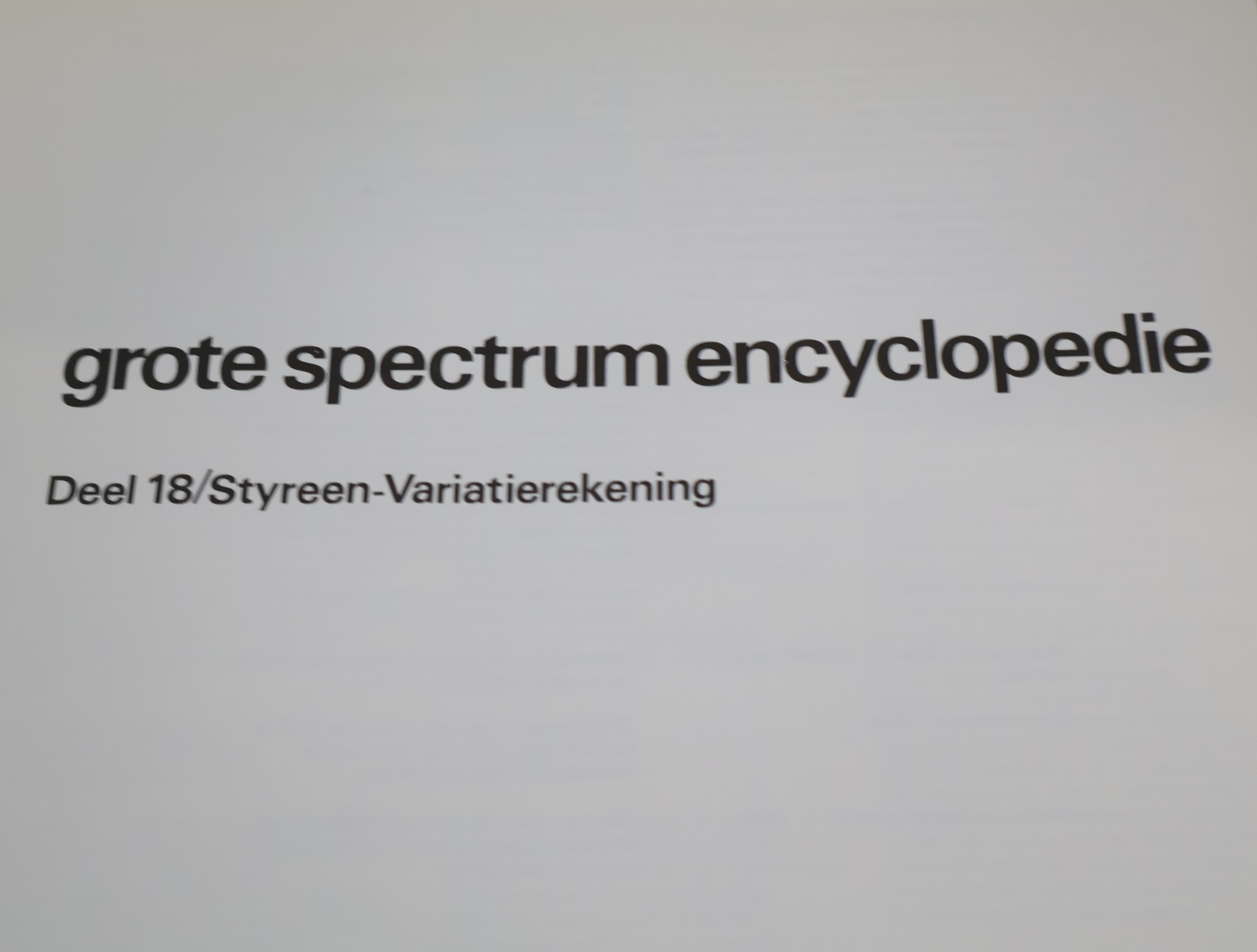 Grote Spectrum Encyclopedie boeken set'' – foto 9 – kavel bij GSD Auctions, Zoeterwoude