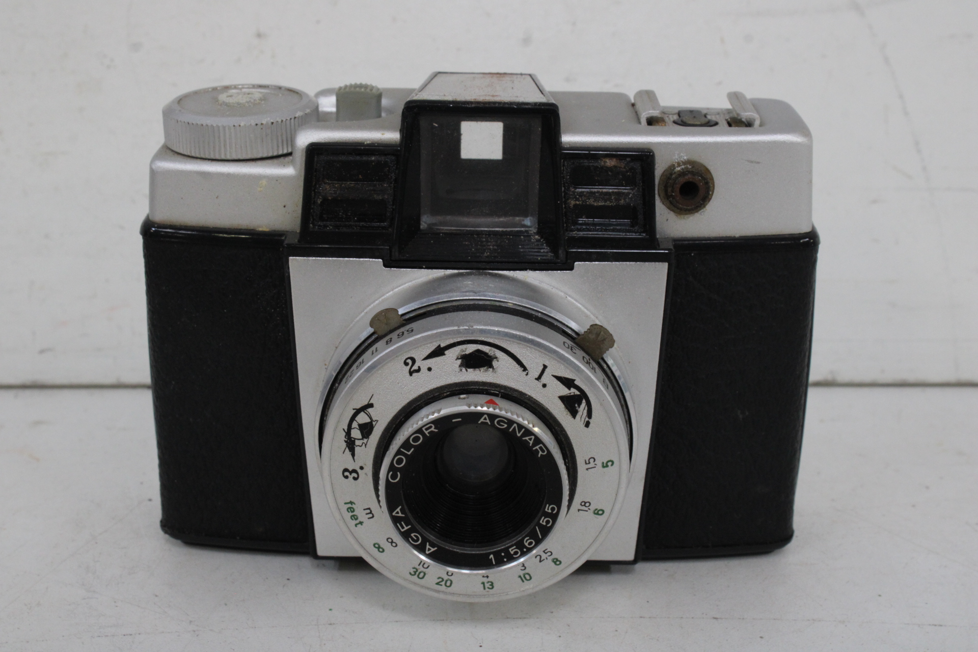 Vintage camera met leren hoes'' – foto 3 – kavel bij GSD Auctions, Zoeterwoude