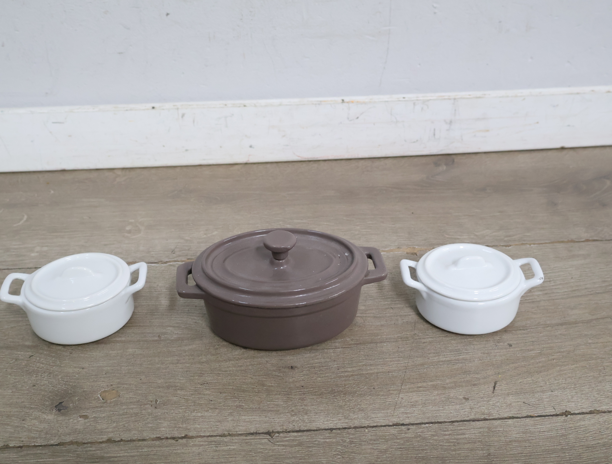 Set van 3 Miniatuur Braadpannetjes'' – foto 5 – kavel bij GSD Auctions, Zoeterwoude