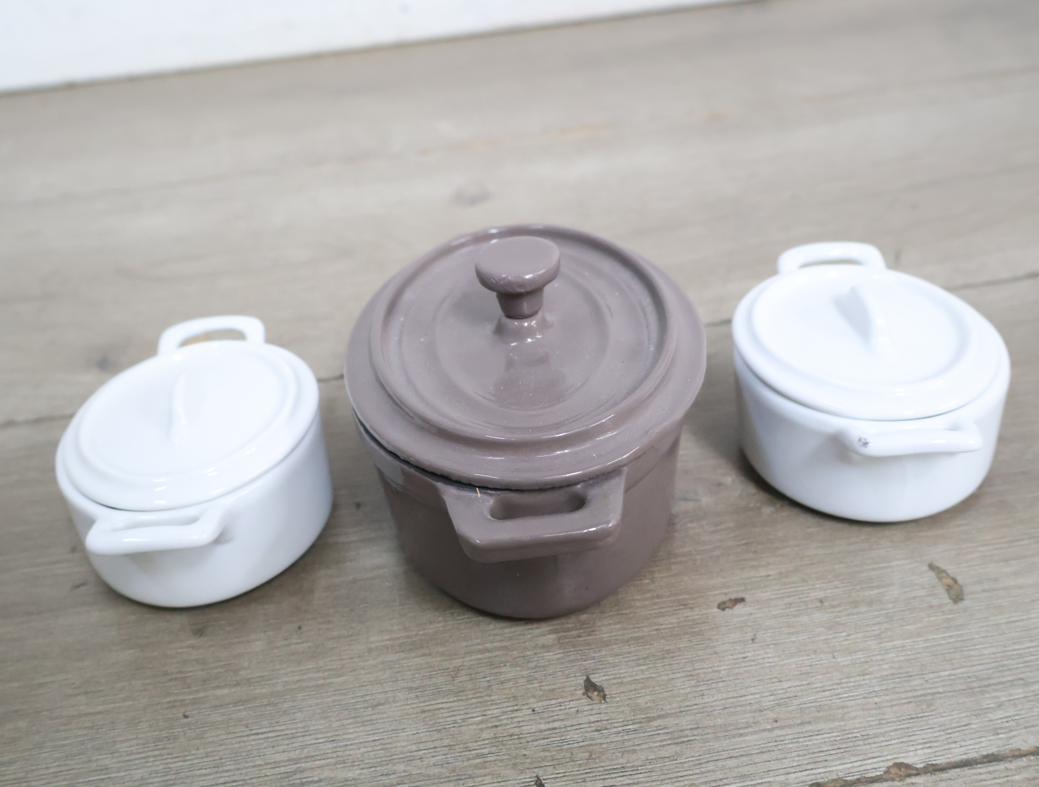 Set van 3 Miniatuur Braadpannetjes'' – foto 6 – kavel bij GSD Auctions, Zoeterwoude