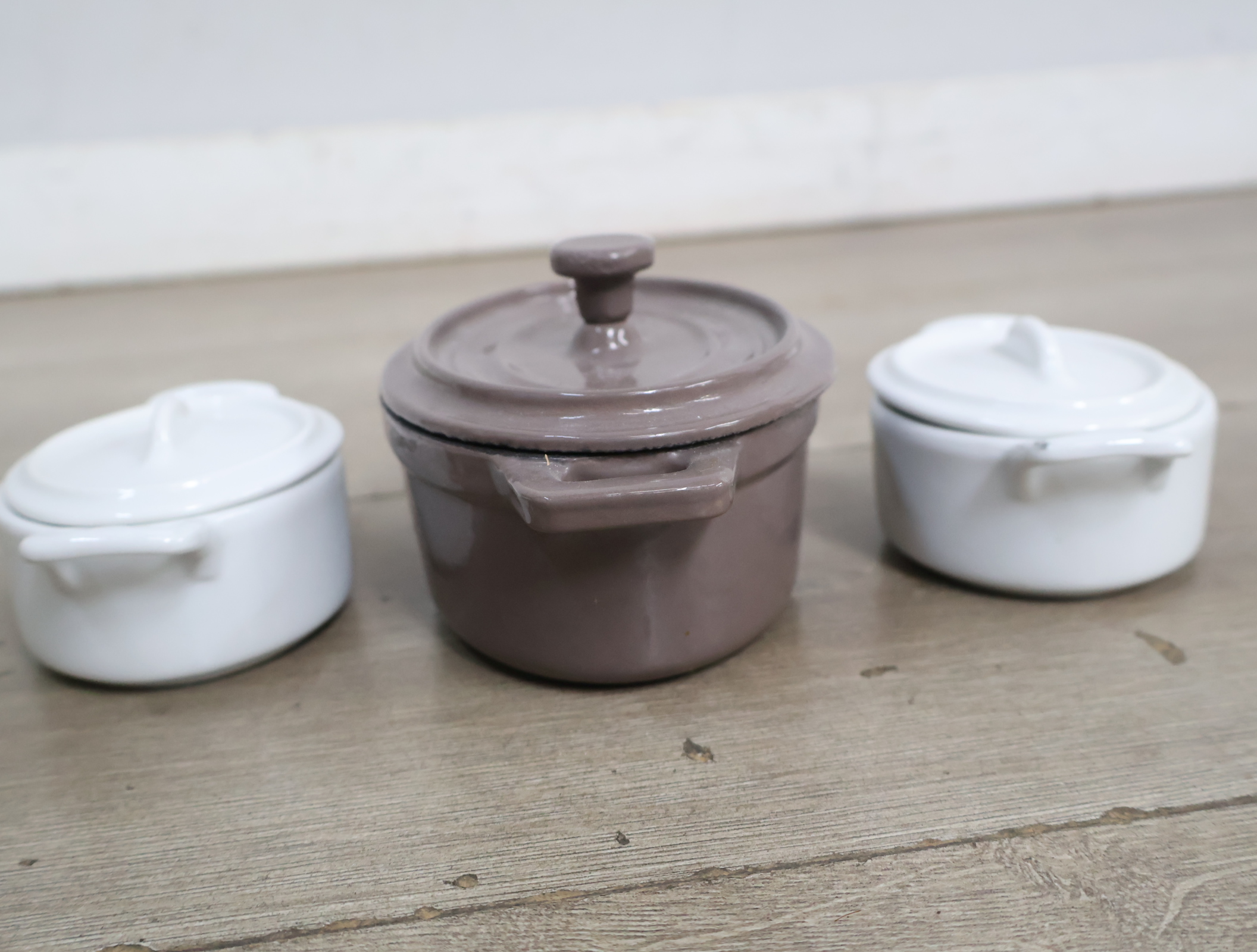 Set van 3 Miniatuur Braadpannetjes'' – foto 7 – kavel bij GSD Auctions, Zoeterwoude