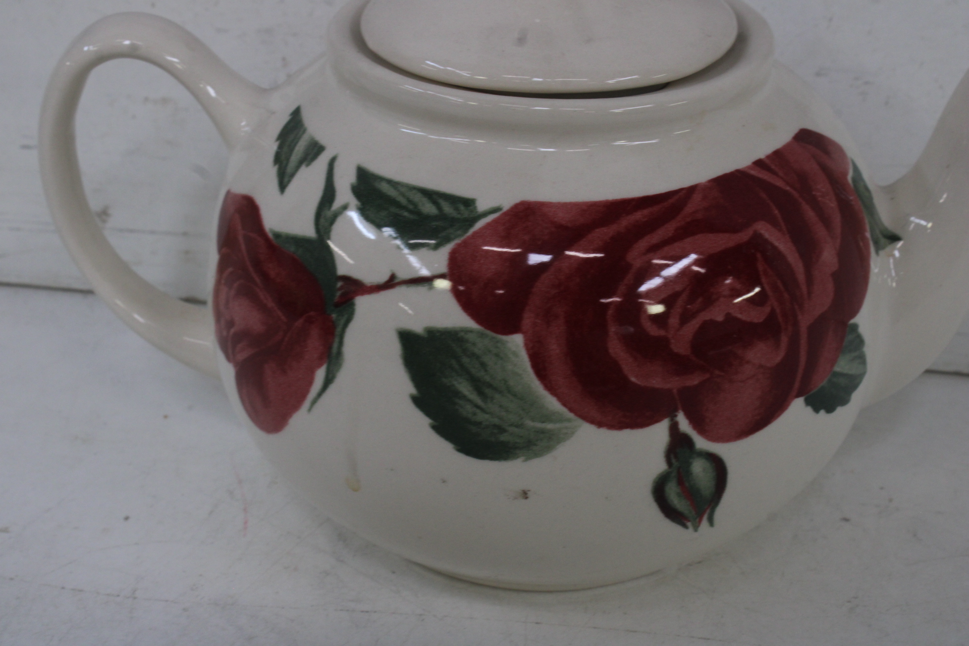 Theepot met rozenmotief'' – foto 3 – kavel bij GSD Auctions, Zoeterwoude
