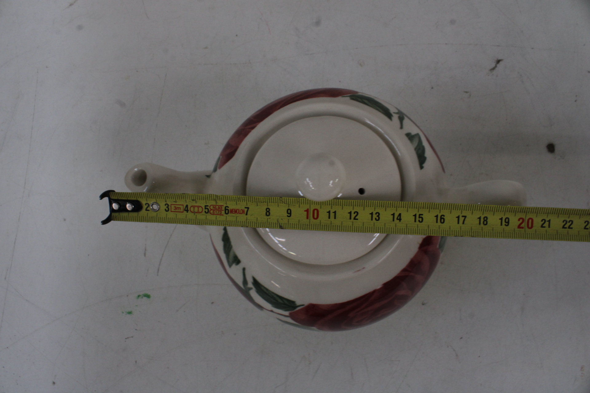 Theepot met rozenmotief'' – foto 6 – kavel bij GSD Auctions, Zoeterwoude