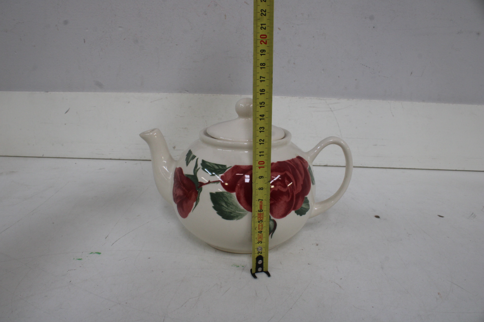 Theepot met rozenmotief'' – foto 7 – kavel bij GSD Auctions, Zoeterwoude