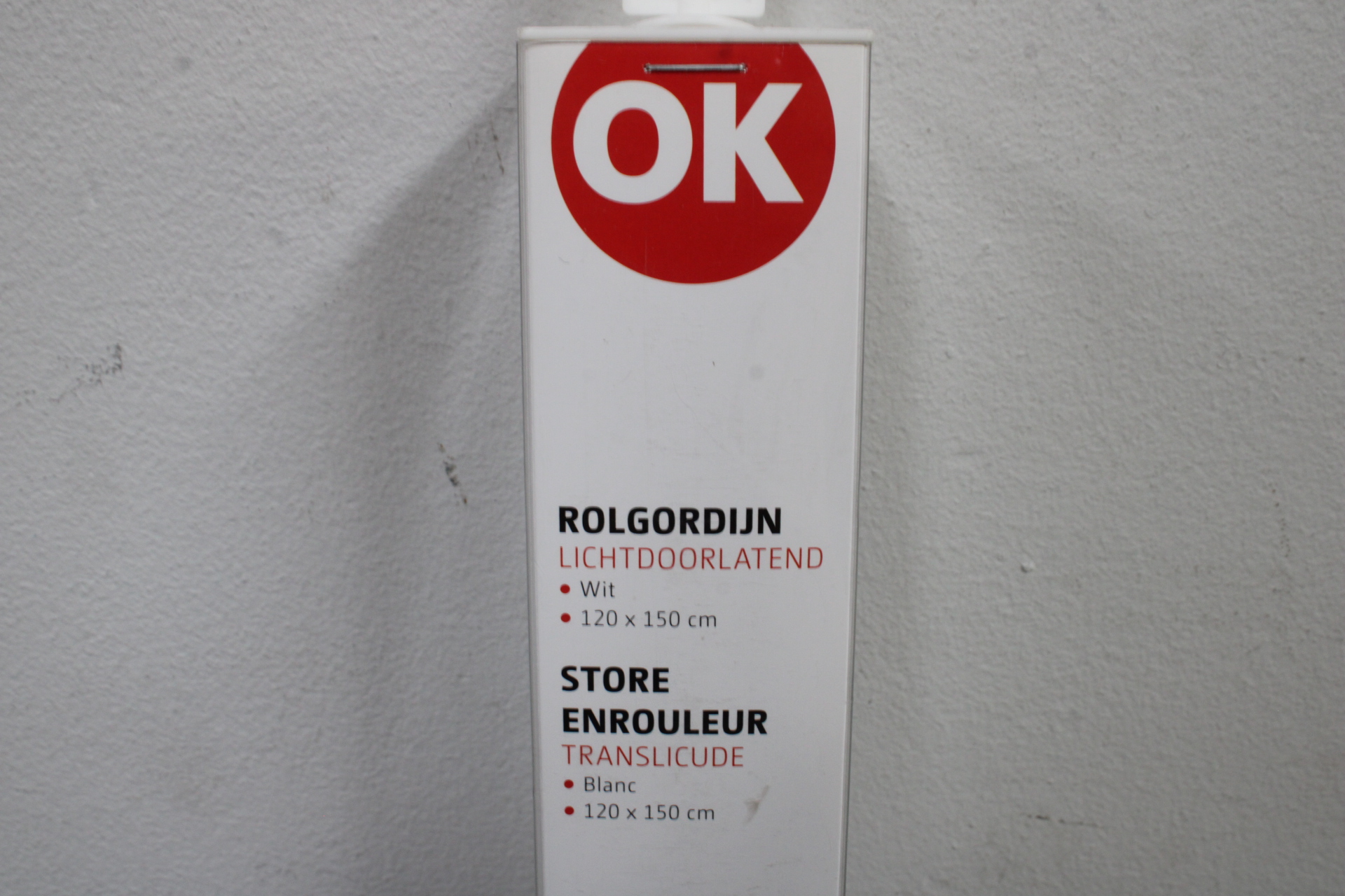 OK Rolgordijn Lichtdoorlatend - 120x150'' – foto 3 – kavel bij GSD Auctions, Zoeterwoude