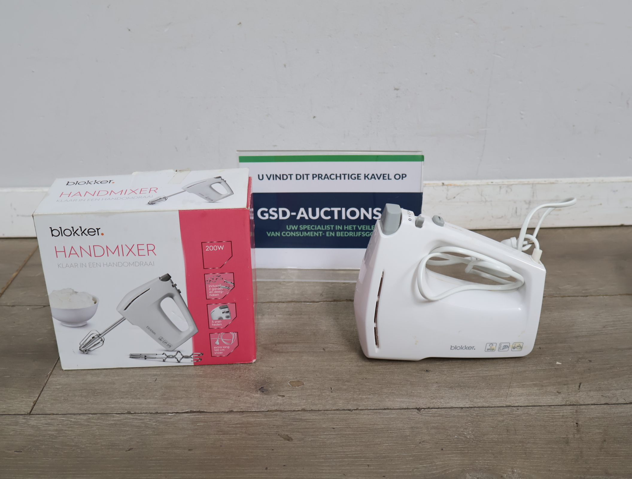 Handmixer van Blokker'' – kavel bij GSD Auctions, Zoeterwoude