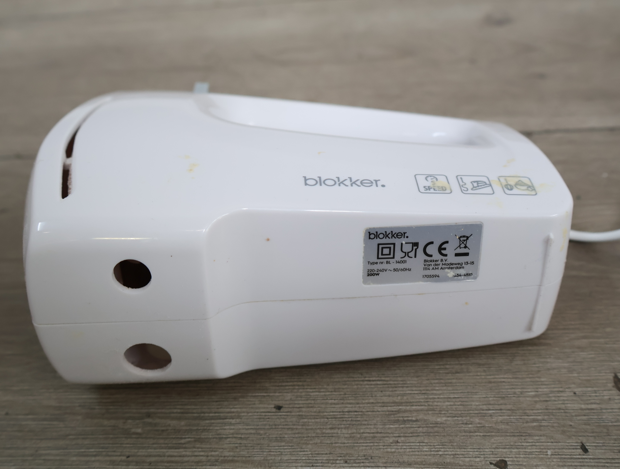 Handmixer van Blokker'' – foto 10 – kavel bij GSD Auctions, Zoeterwoude
