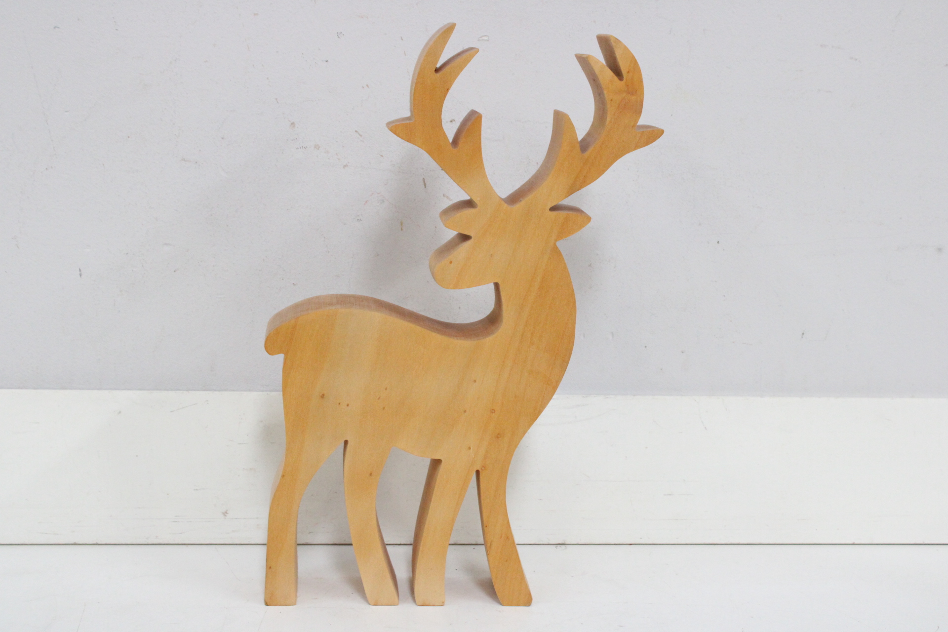 Houten hert decoratie'' – foto 3 – kavel bij GSD Auctions, Zoeterwoude