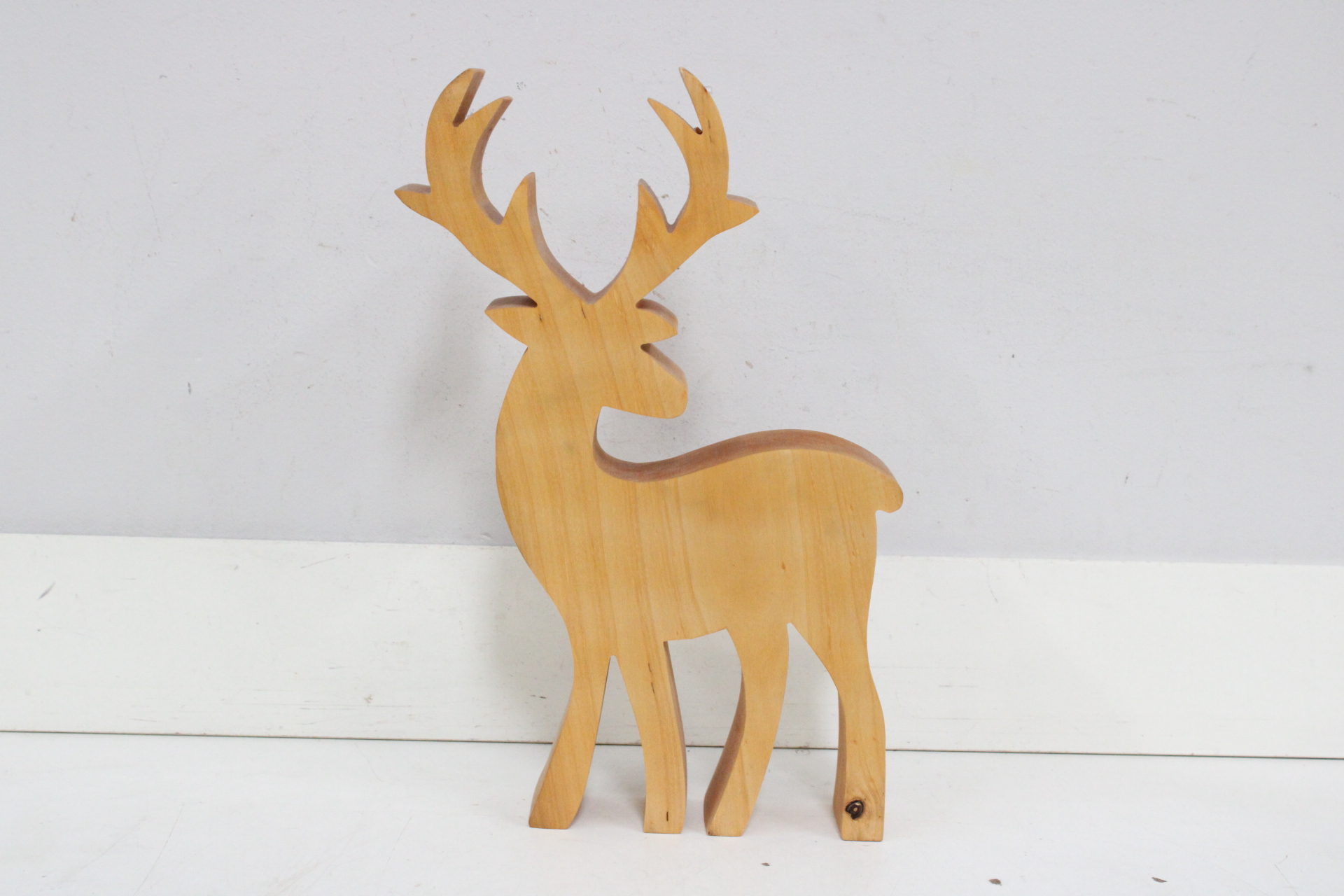 Houten hert decoratie'' – foto 7 – kavel bij GSD Auctions, Zoeterwoude