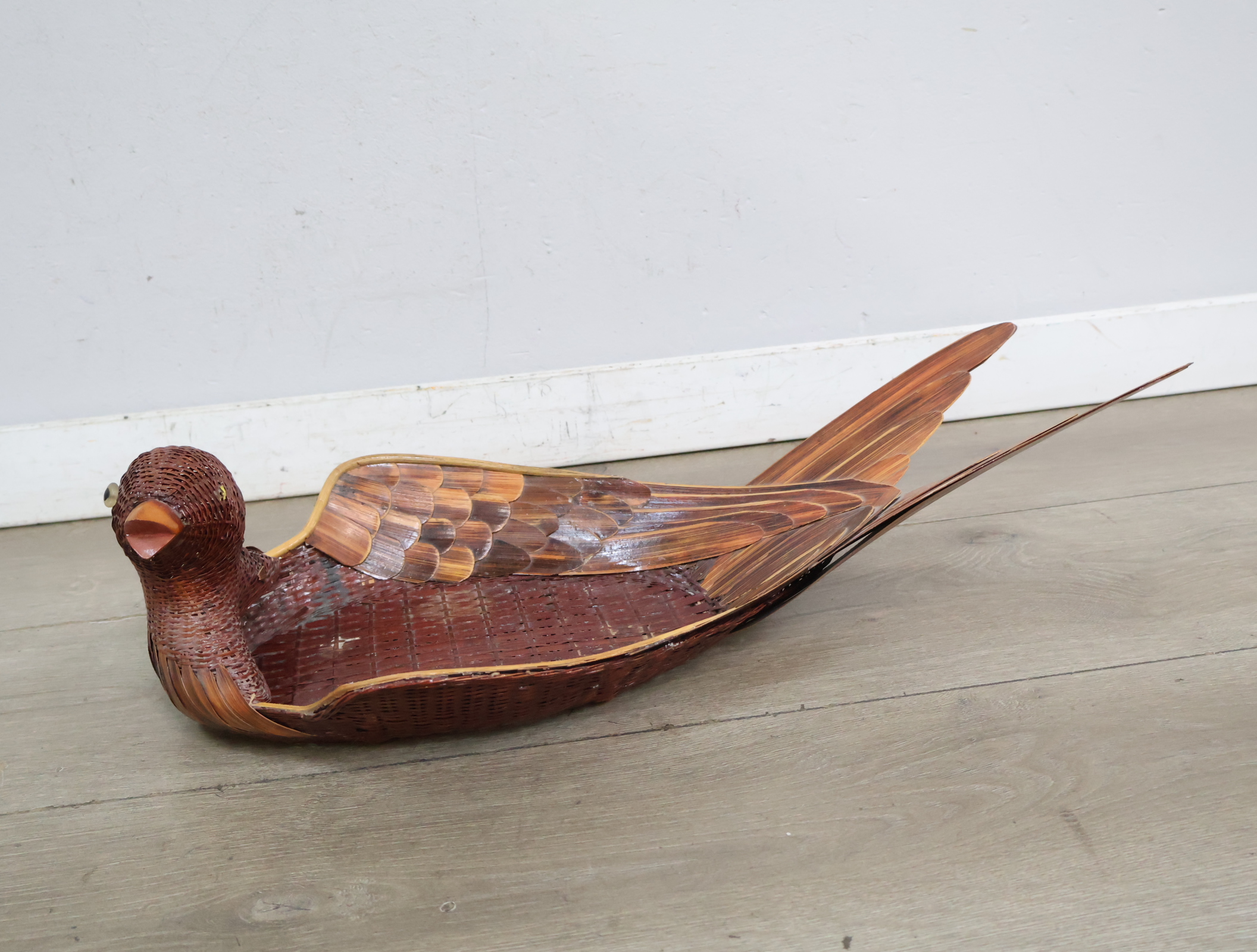 Houten vogel schaal'' – foto 3 – kavel bij GSD Auctions, Zoeterwoude