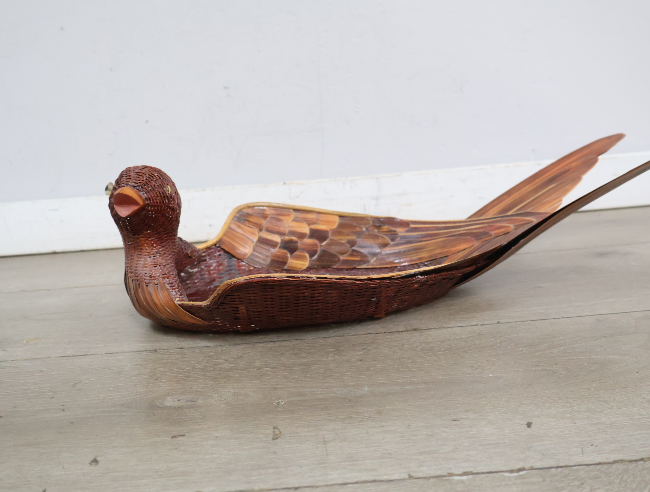 Houten vogel schaal'' – foto 4 – kavel bij GSD Auctions, Zoeterwoude