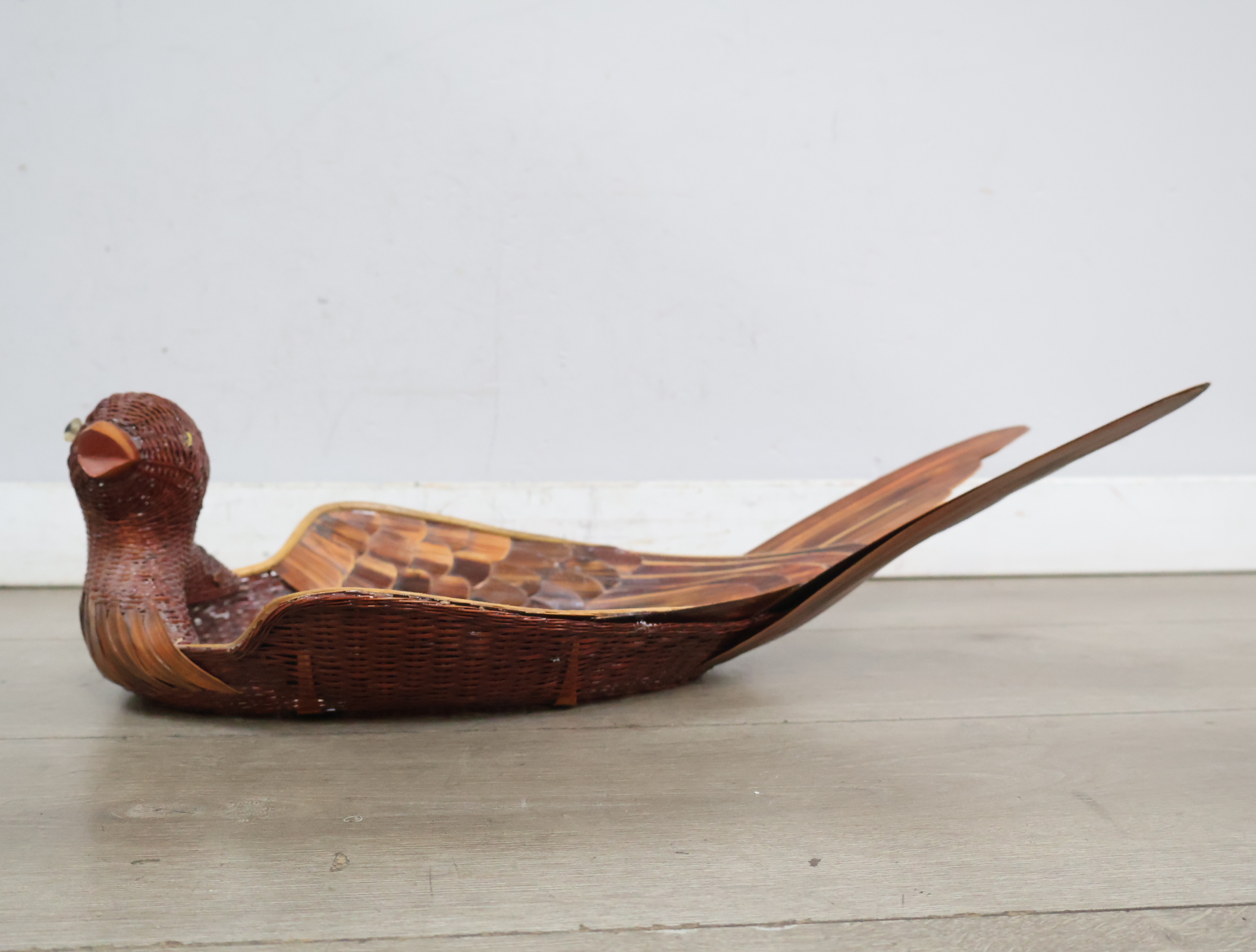 Houten vogel schaal'' – foto 5 – kavel bij GSD Auctions, Zoeterwoude