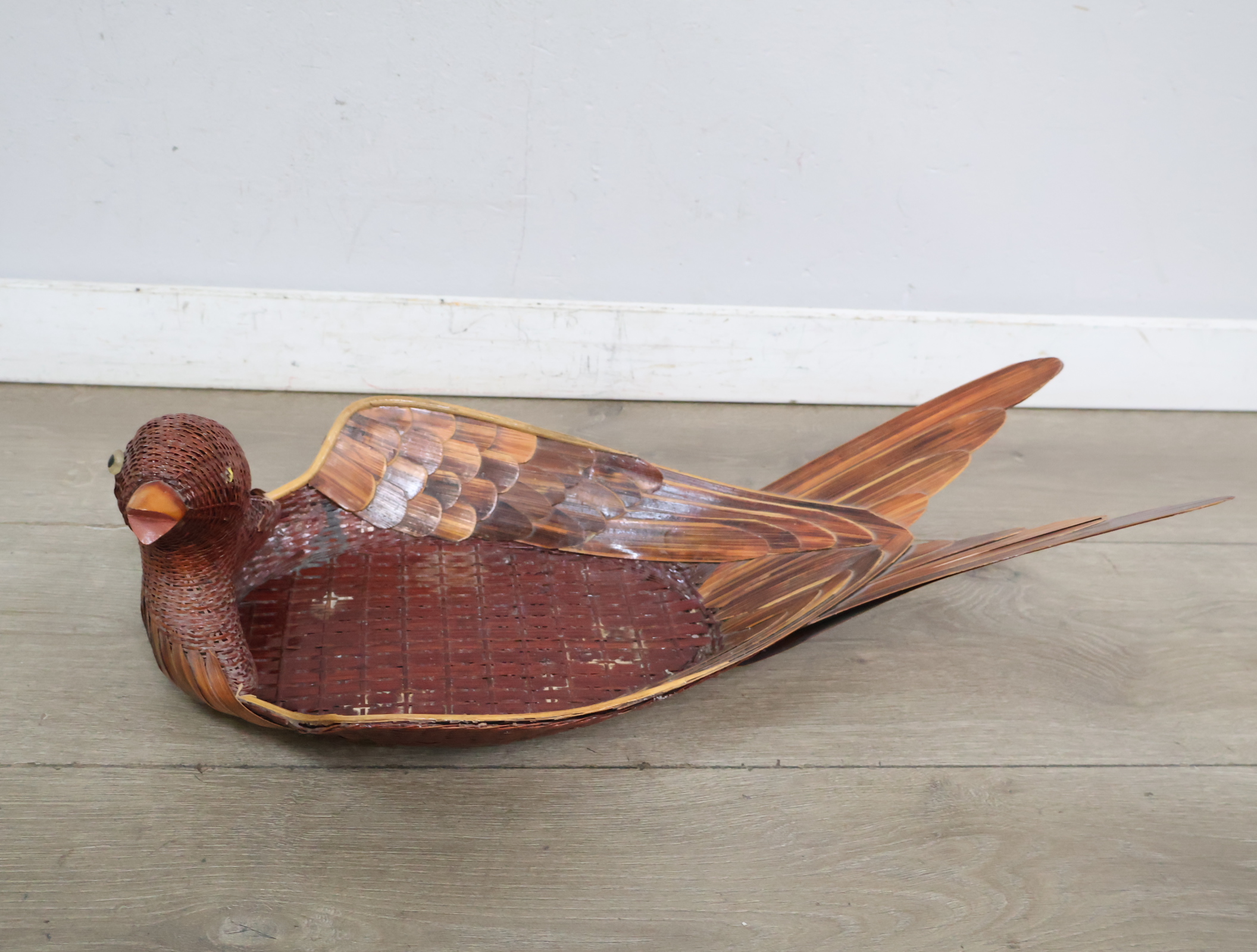 Houten vogel schaal'' – foto 6 – kavel bij GSD Auctions, Zoeterwoude