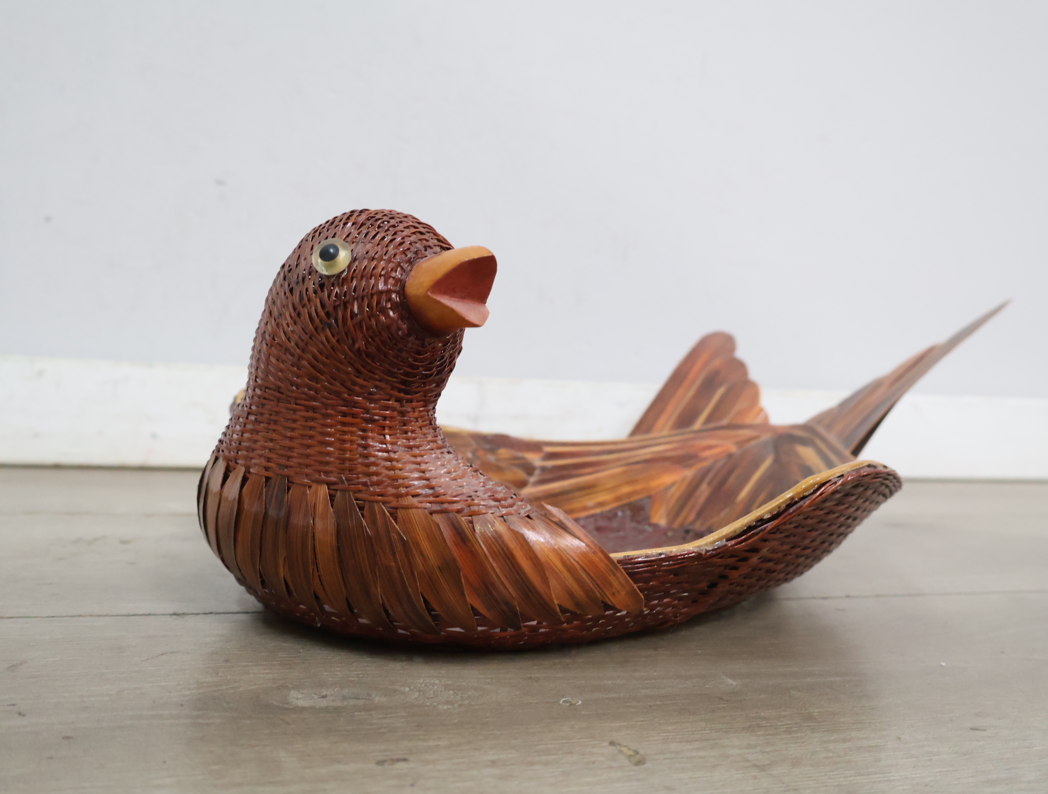 Houten vogel schaal'' – foto 7 – kavel bij GSD Auctions, Zoeterwoude