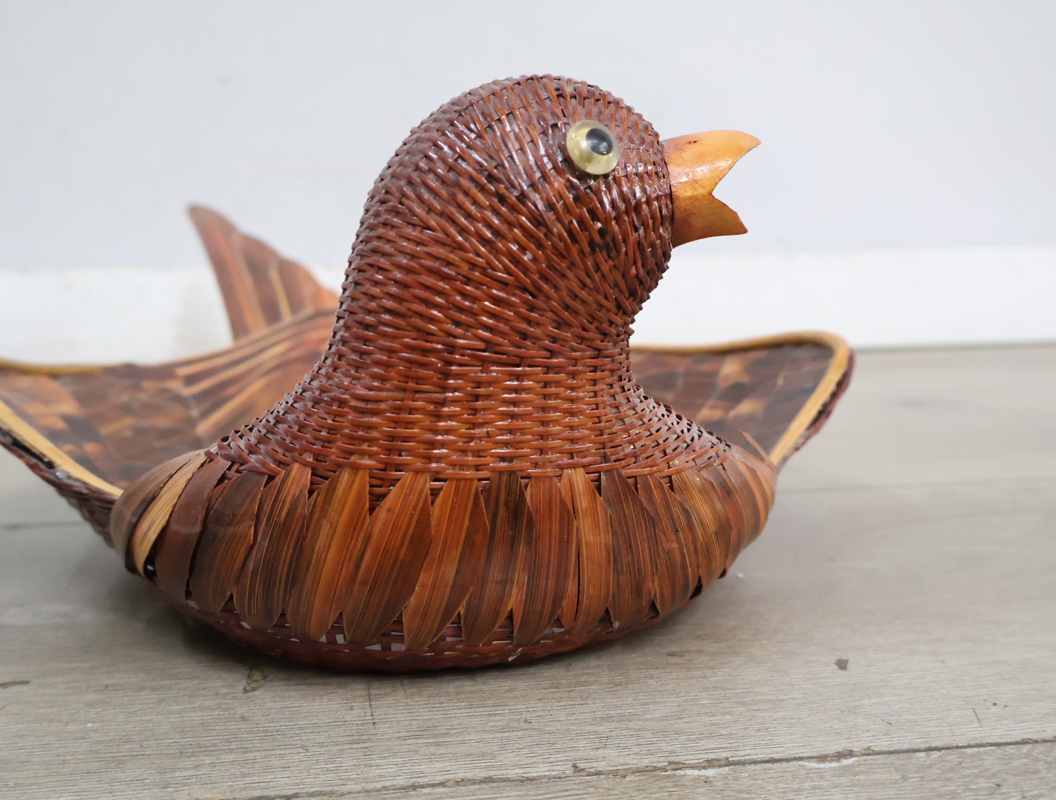 Houten vogel schaal'' – foto 8 – kavel bij GSD Auctions, Zoeterwoude