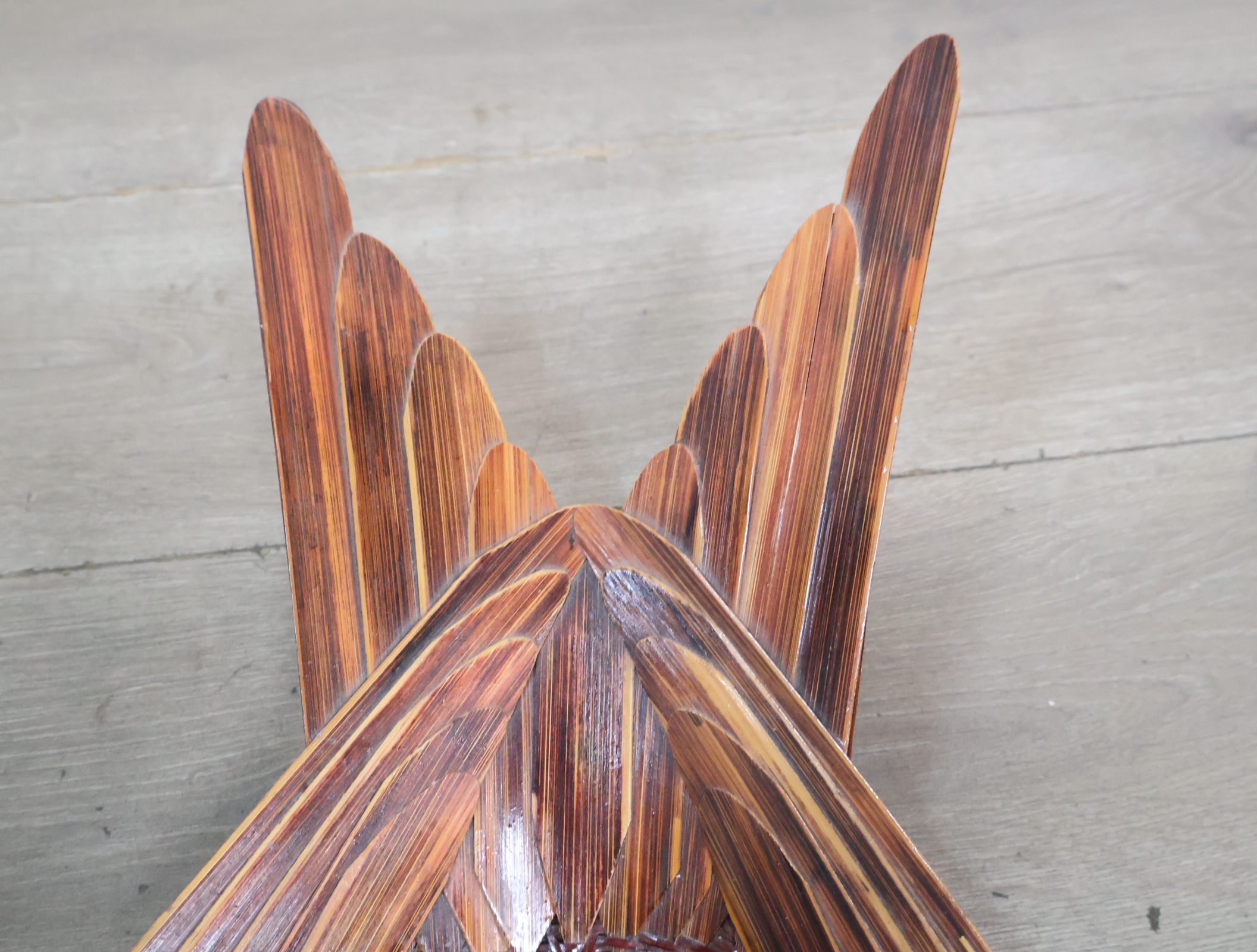 Houten vogel schaal'' – foto 10 – kavel bij GSD Auctions, Zoeterwoude